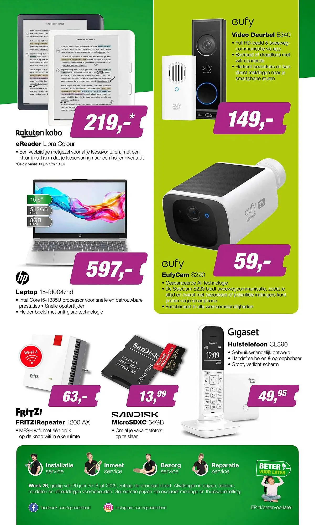 EP folder van 20 juni tot 6 juli 2025 - Folder pagina 9