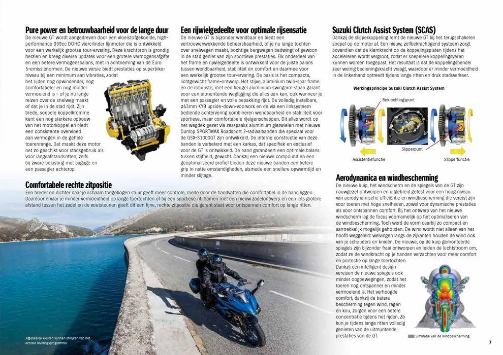 Suzuki Gsx-S1000Gt van 29 augustus tot 12 september 2024 - Folder pagina 7