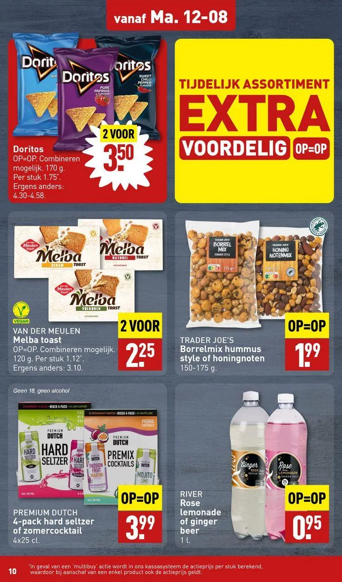 Nieuwe aanbiedingen om te ontdekken van 8 augustus tot 22 augustus 2024 - Folder pagina 10