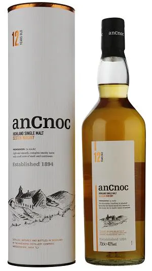 anCnoc 12yo Single Malt Whisky