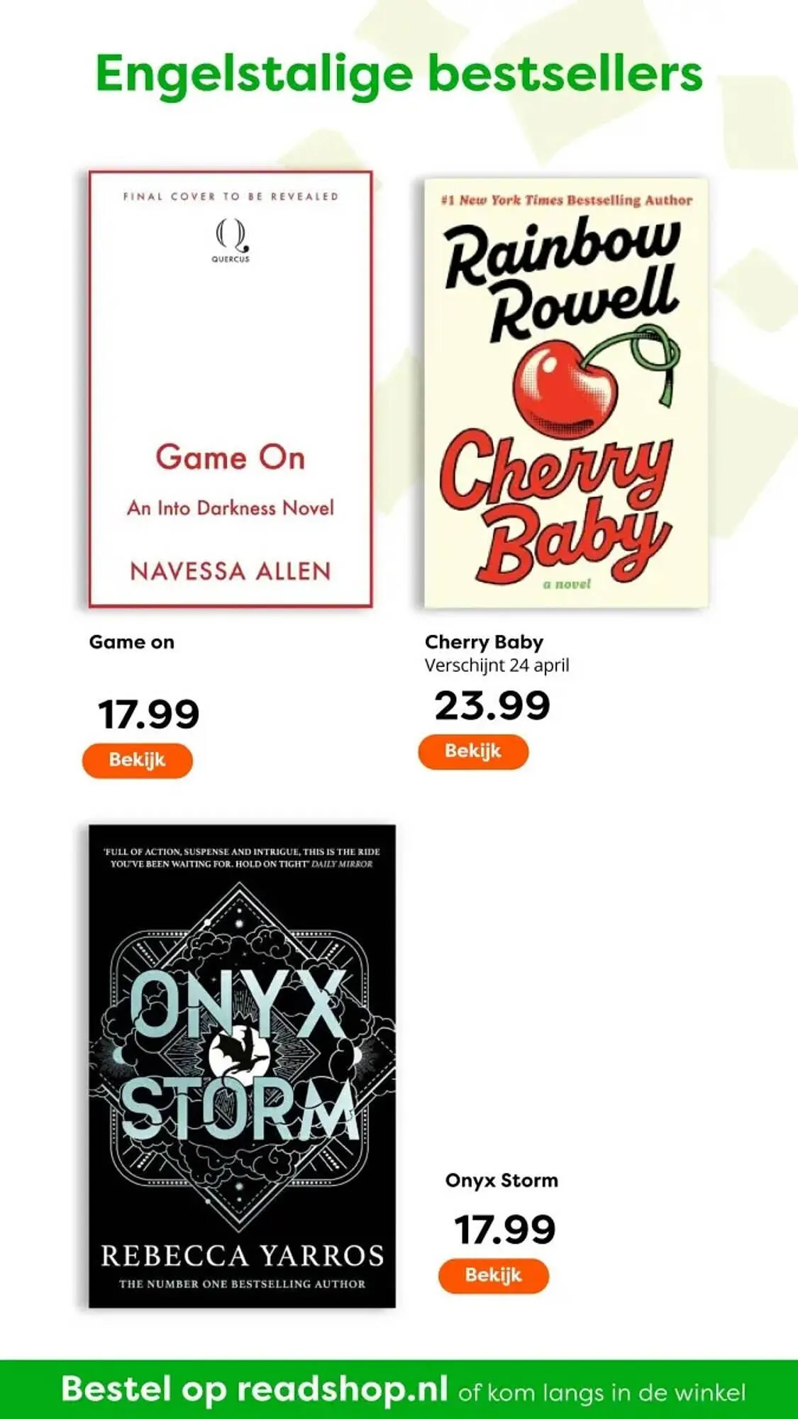 The Read Shop folder van 20 april tot 26 april 2026 - Folder pagina 8