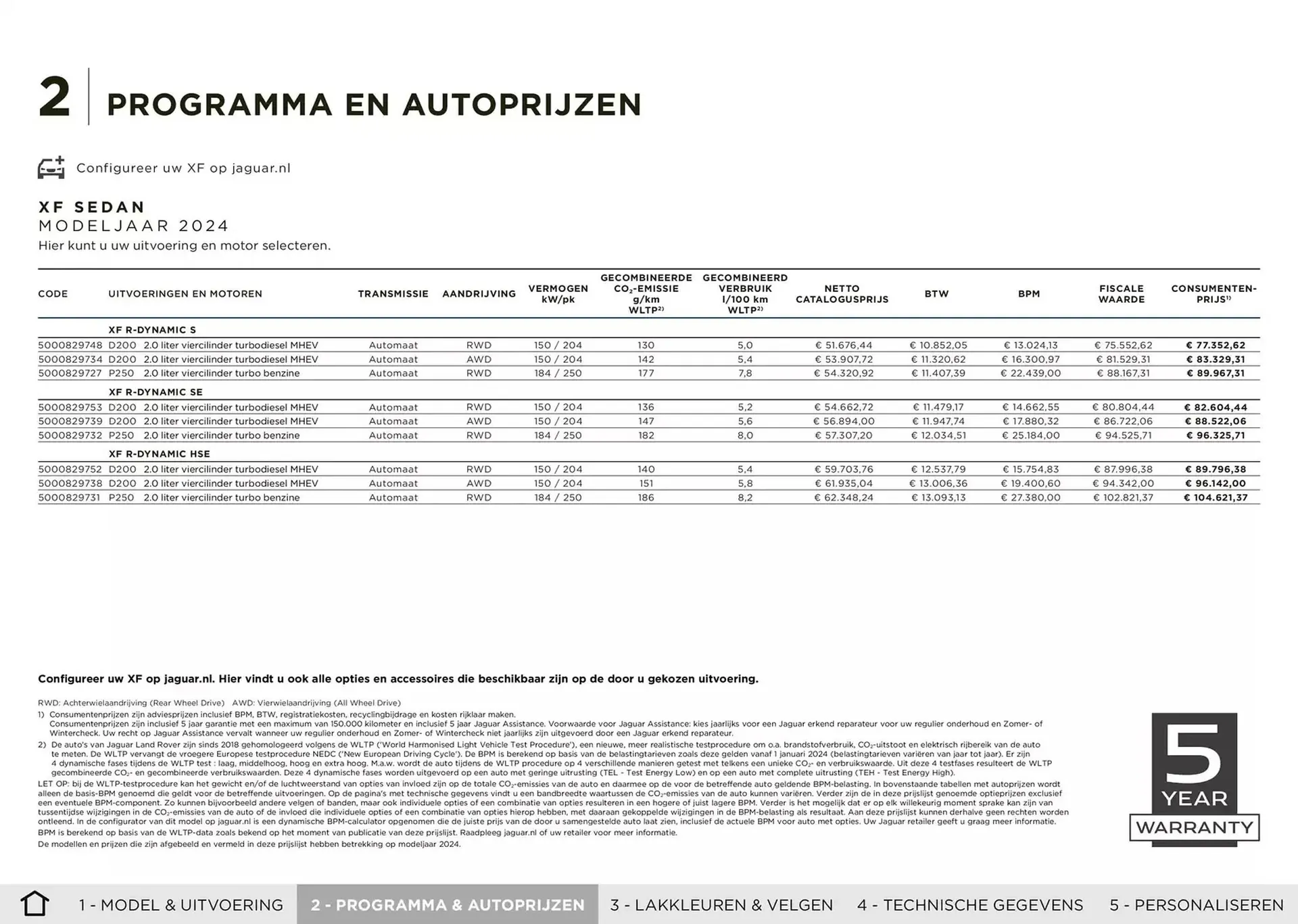 Jaguar folder van 20 november tot 30 juni 2025 - Folder pagina 8