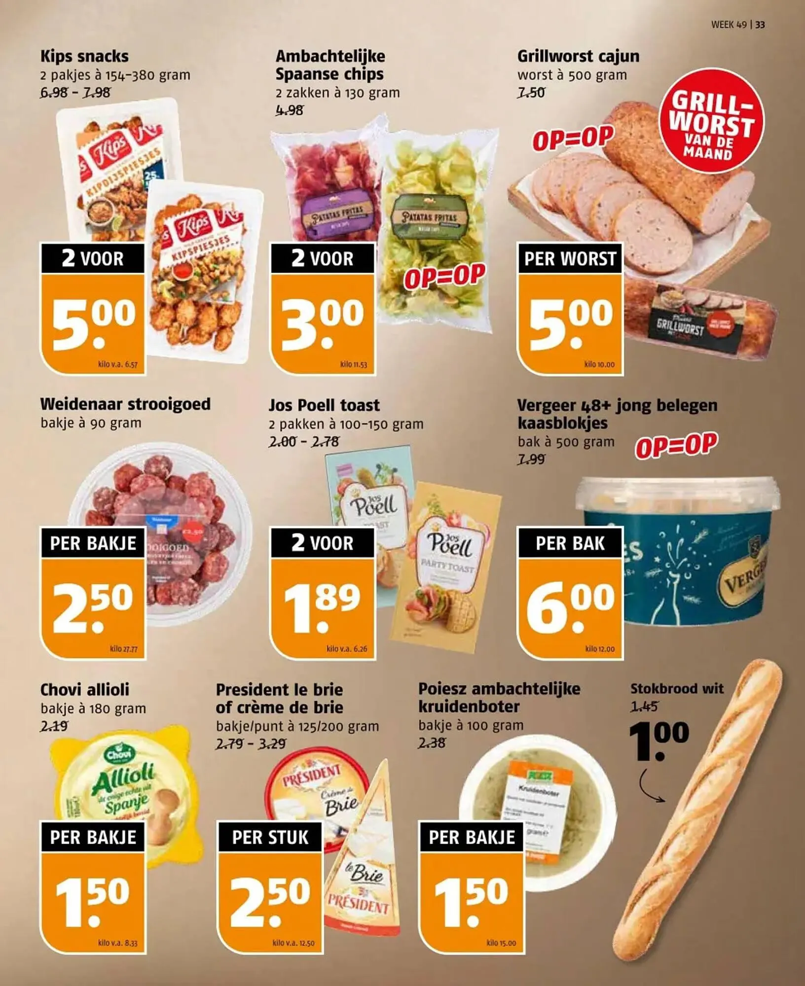 Poiesz folder van 30 november tot 6 december 2025 - Folder pagina 33