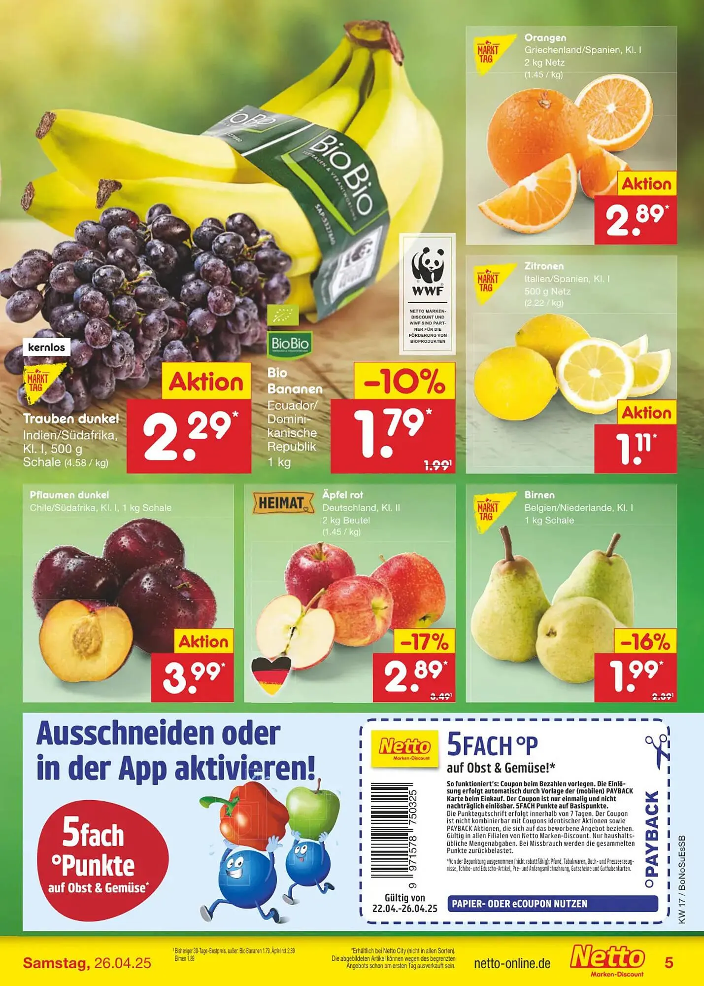 Netto Marken-Discount DE folder van 22 april tot 26 april 2025 - Folder pagina 5