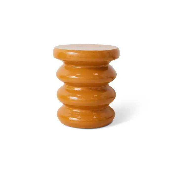 Allure side table caramel