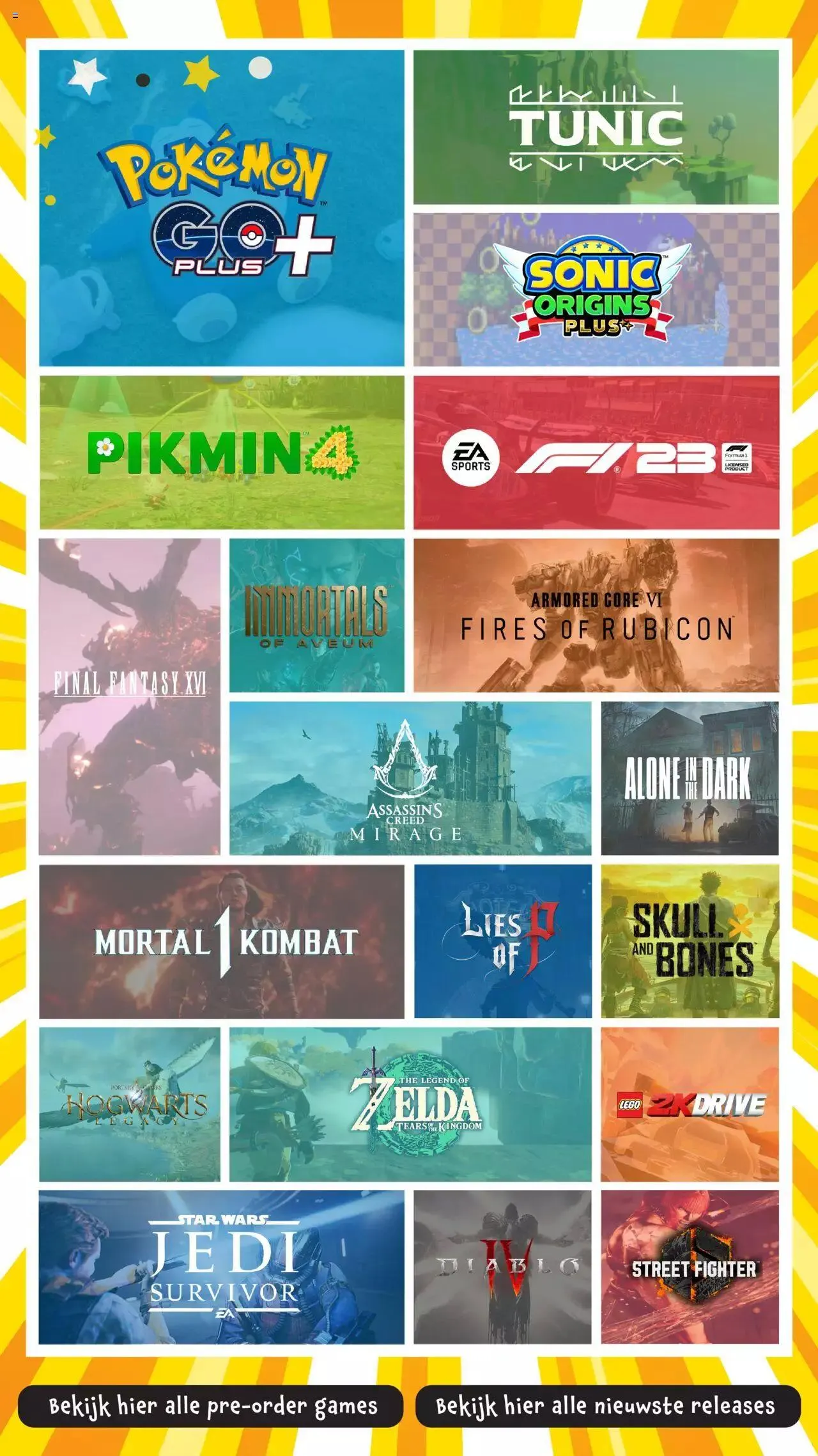 Intertoys - gaming pre-order folder van 12 juni tot 31 december 2023 - Folder pagina 2