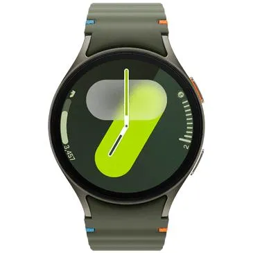 Samsung Galaxy Watch 7 40mm Groen (Groene Rubberen Band)