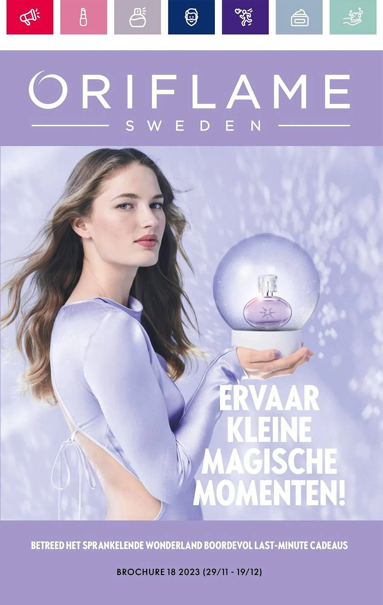 Oriflame folder van 1 december tot 19 december 2023 - Folder pagina 1