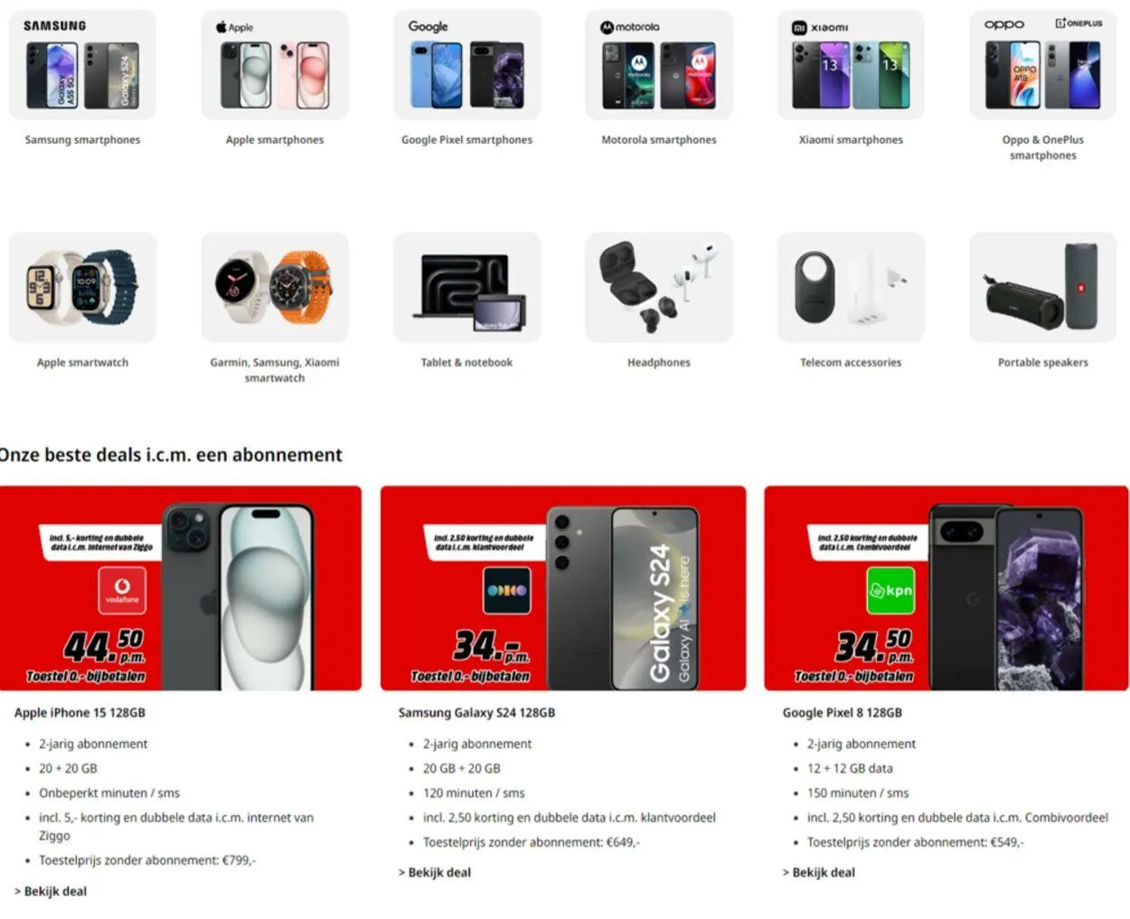 Media Markt van 1 augustus tot 14 augustus 2024 - Folder pagina 1