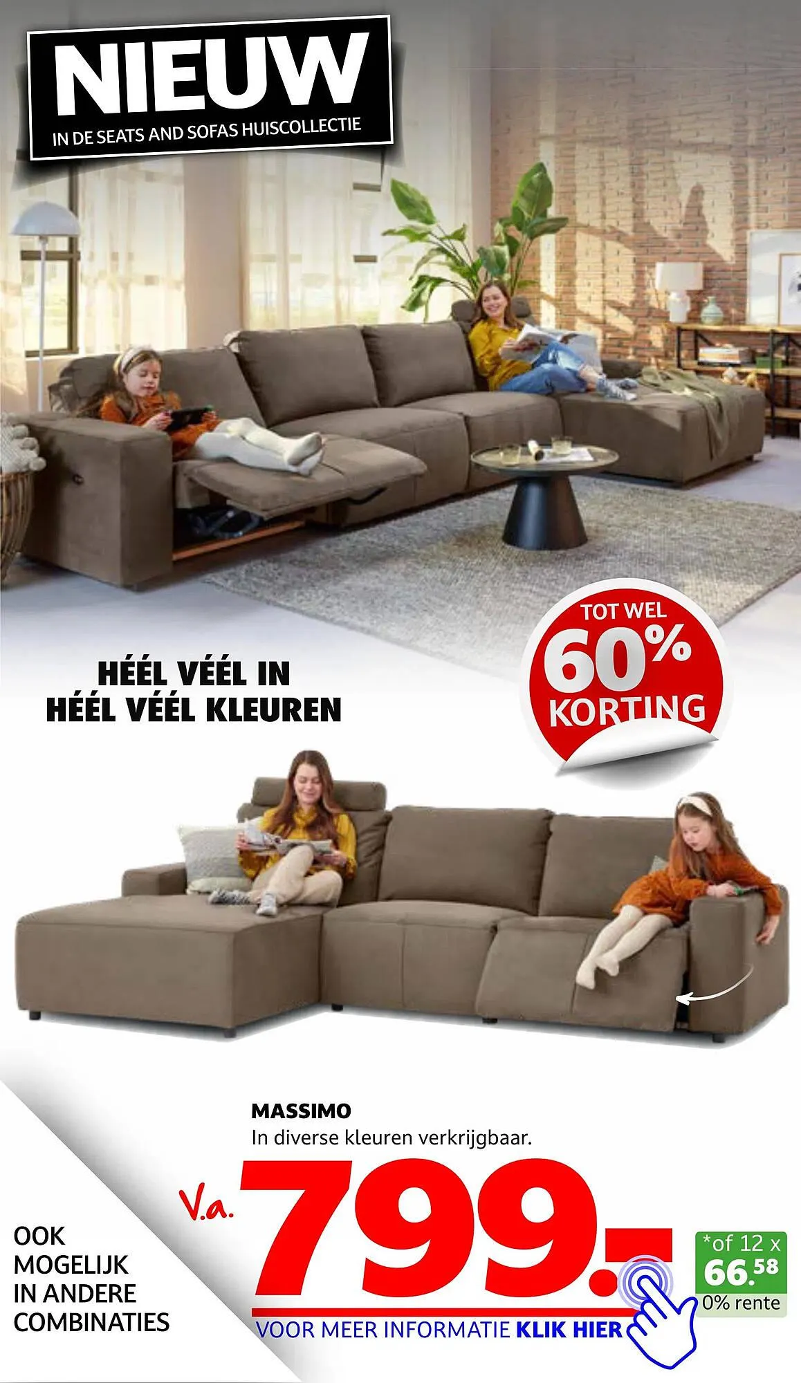 Seats and Sofas folder van 31 oktober tot 23 november 2023 - Folder pagina 12