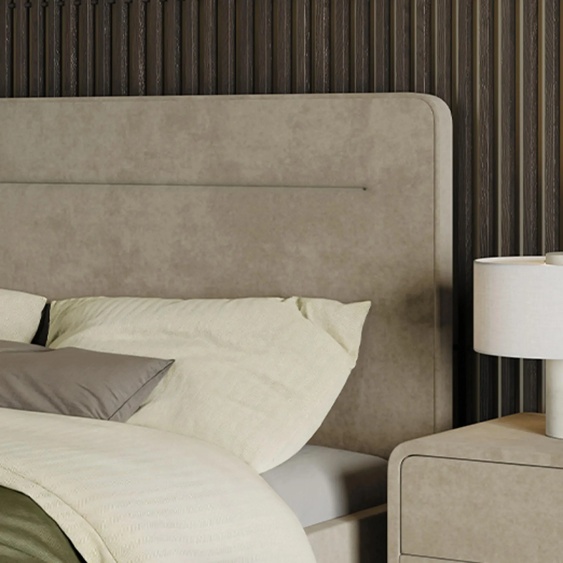 Gestoffeerd Bedframe Home 102