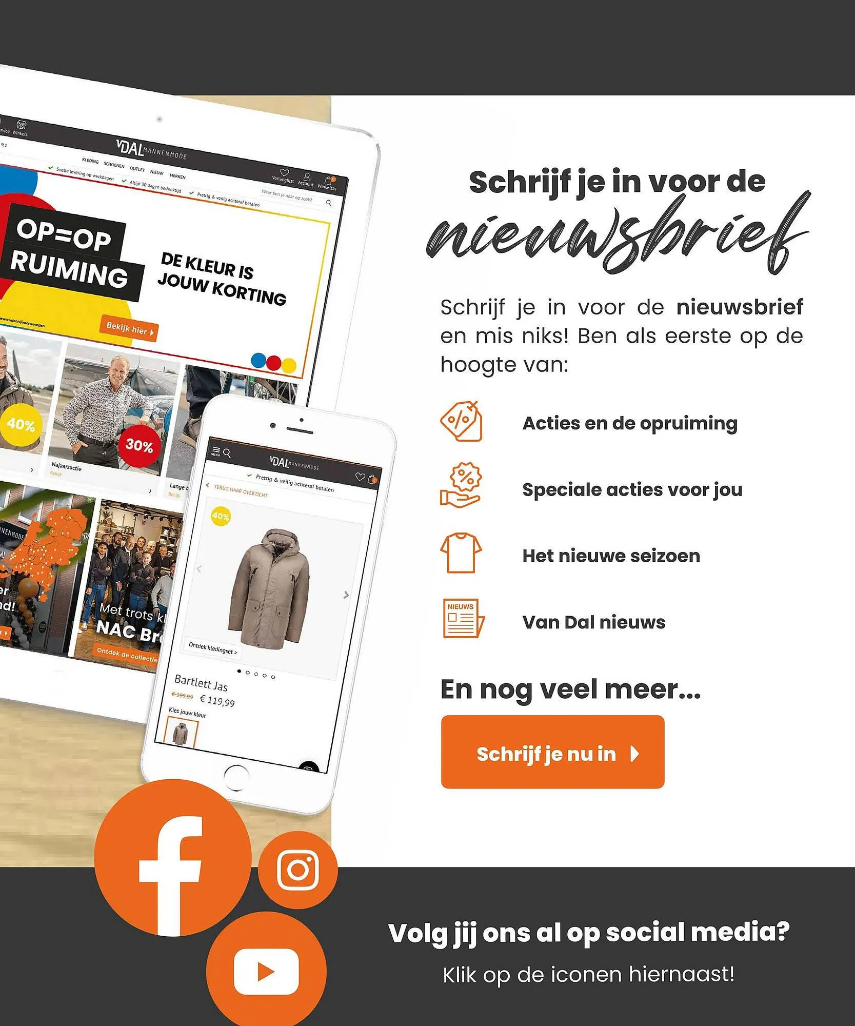 Van Dal Mannenmode folder van 22 januari tot 25 februari 2026 - Folder pagina 14