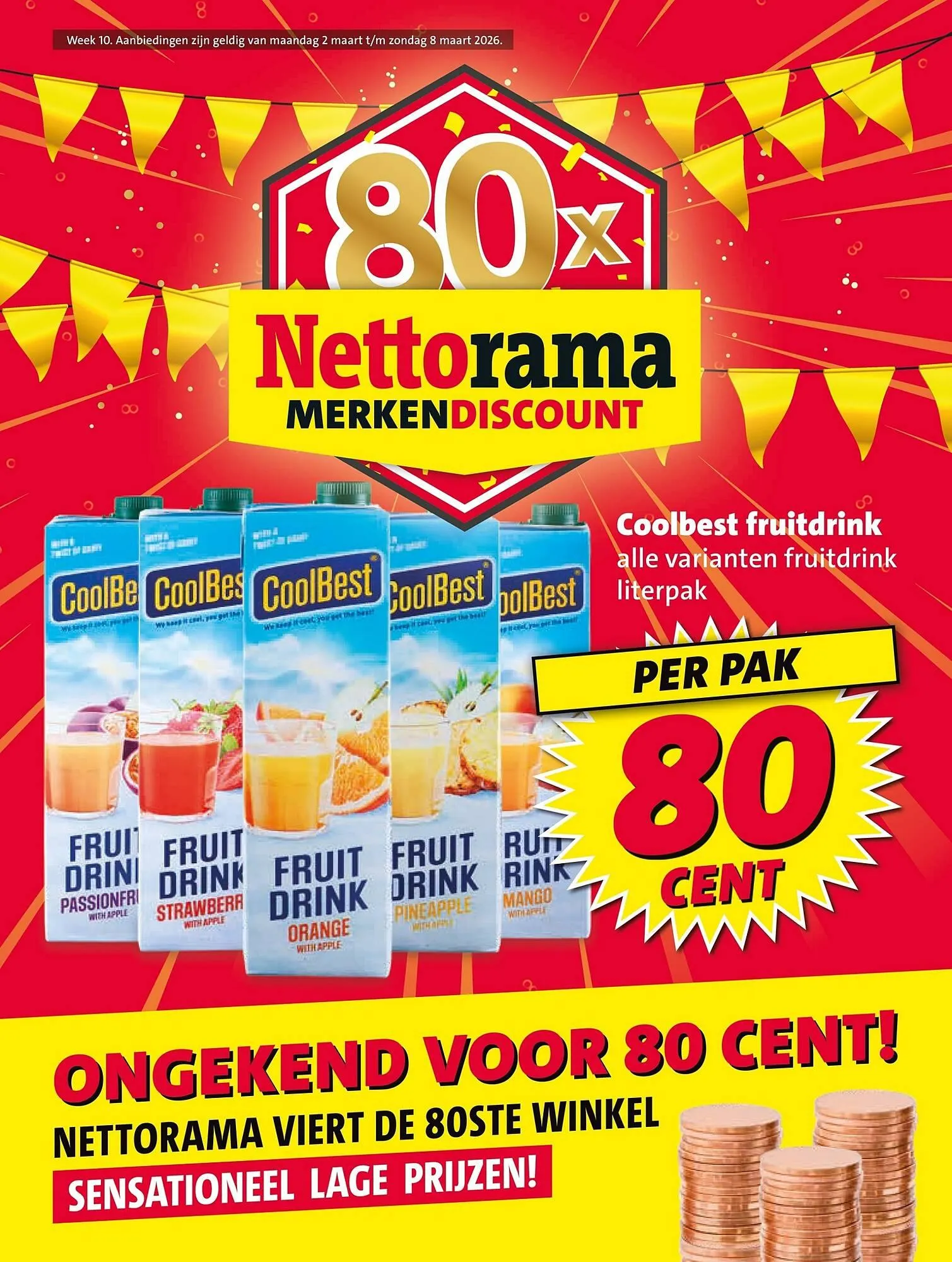 Nettorama folder van 2 maart tot 8 maart 2026 - Folder pagina 1