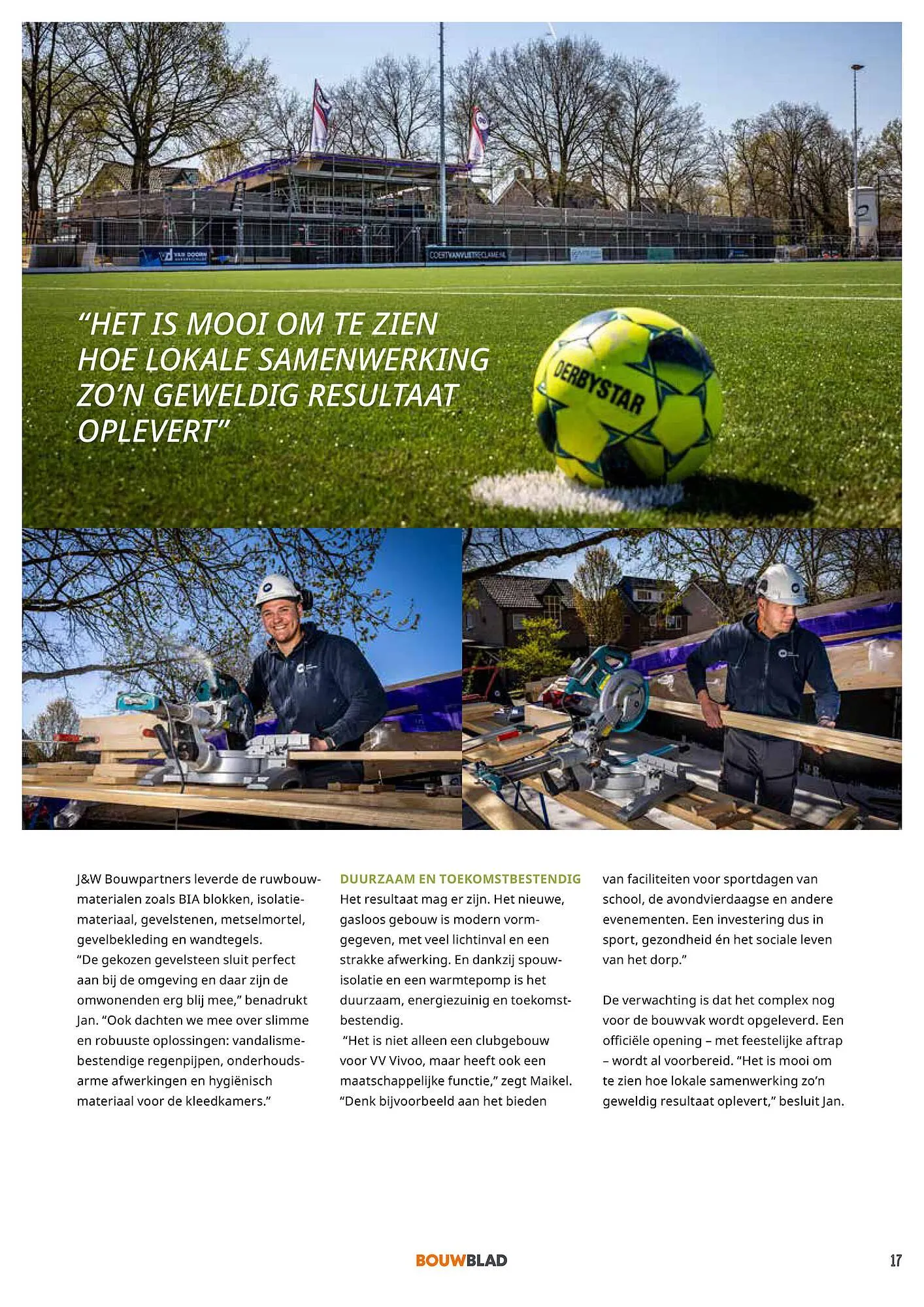 BPG Bouwpartner Groep folder van 1 mei tot 31 mei 2025 - Folder pagina 17