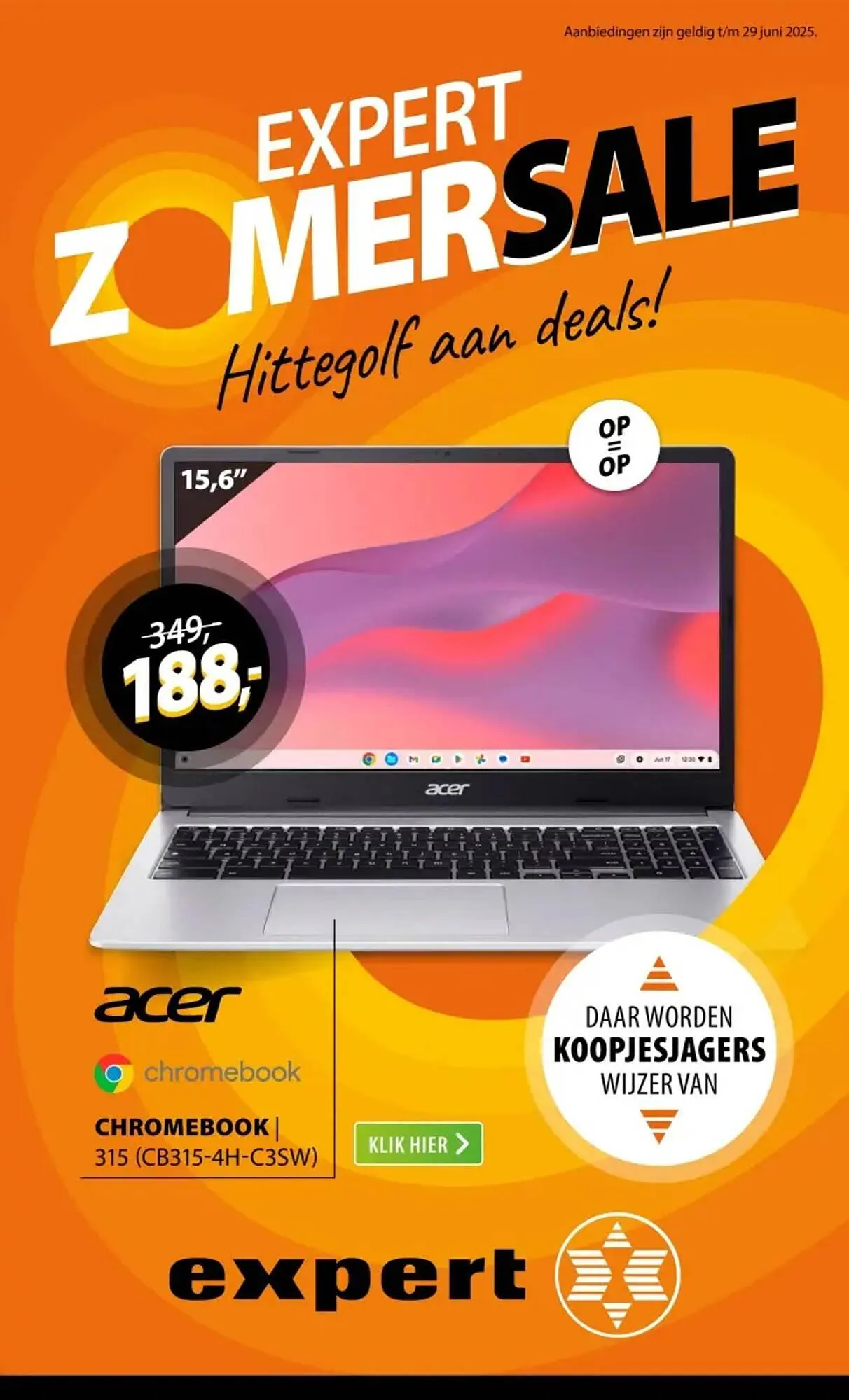 Expert folder van 23 juni tot 29 juni 2025 - Folder pagina 1