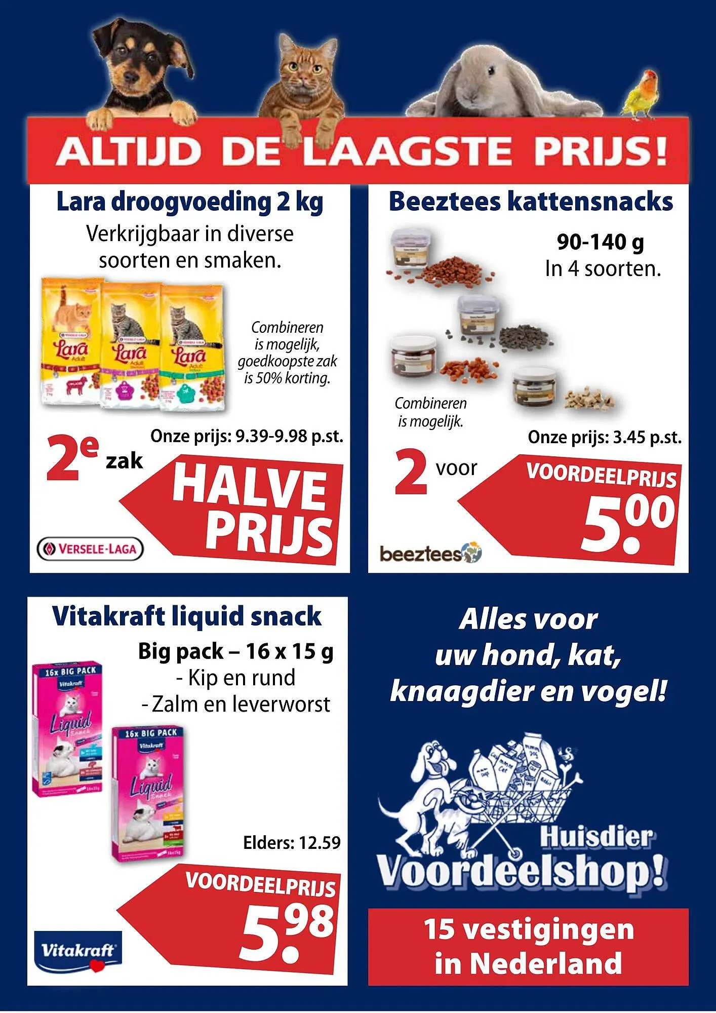 Huisdier Voordeelshop folder van 26 maart tot 5 april 2025 - Folder pagina 8