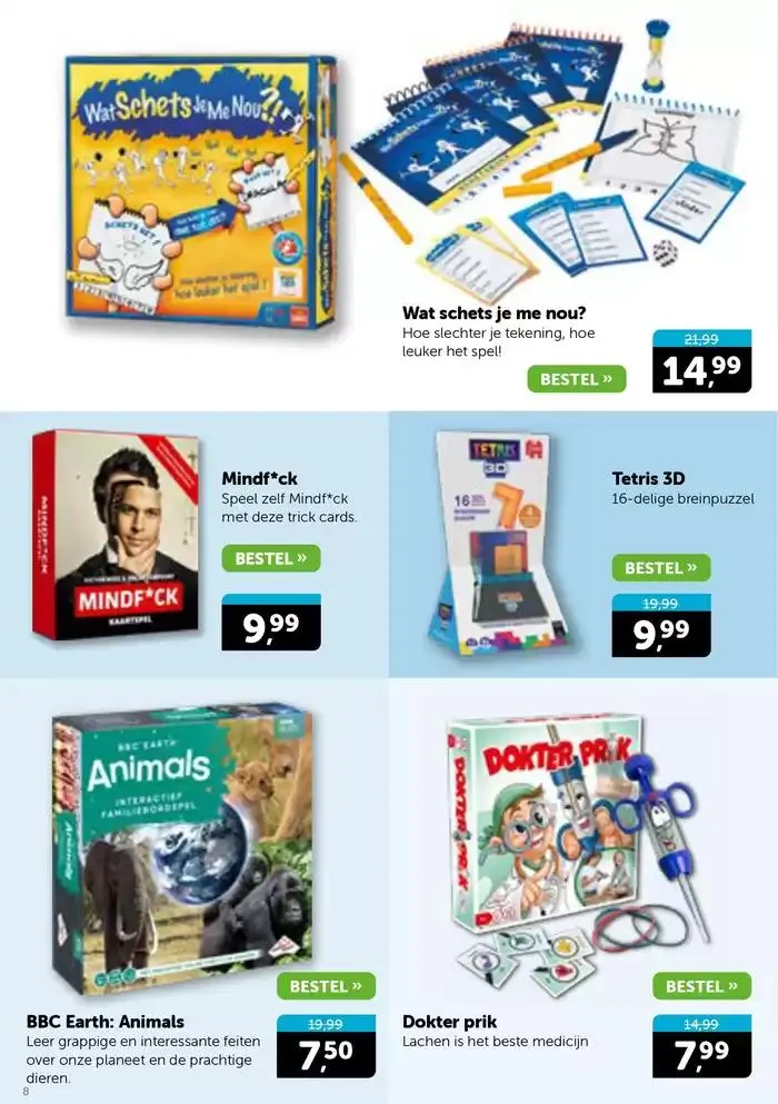 Folder Boekenvoordeel van 7 oktober tot 13 oktober 2024 - folder pagina 8