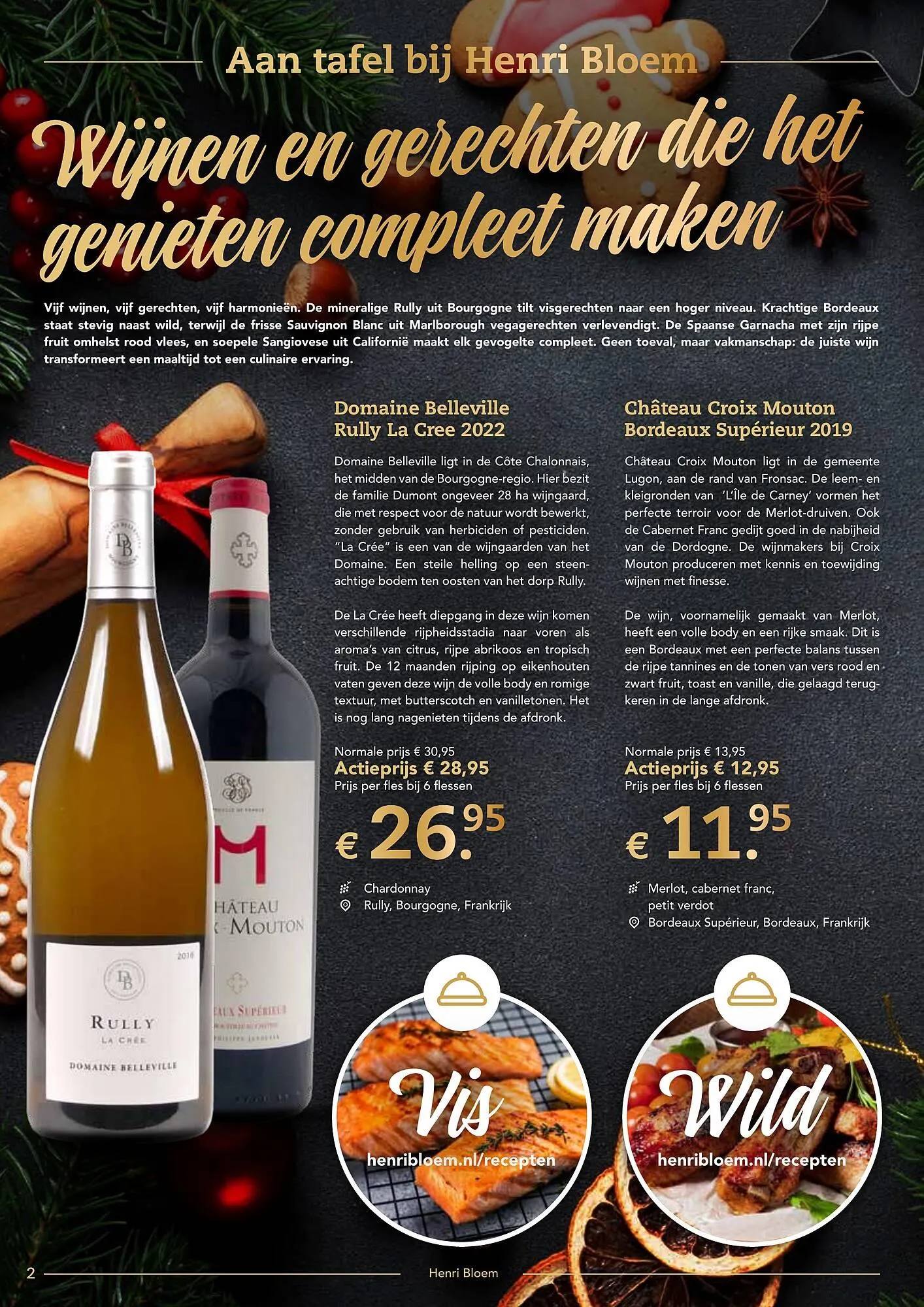 Henri Bloem folder van 1 december tot 31 december 2025 - Folder pagina 2