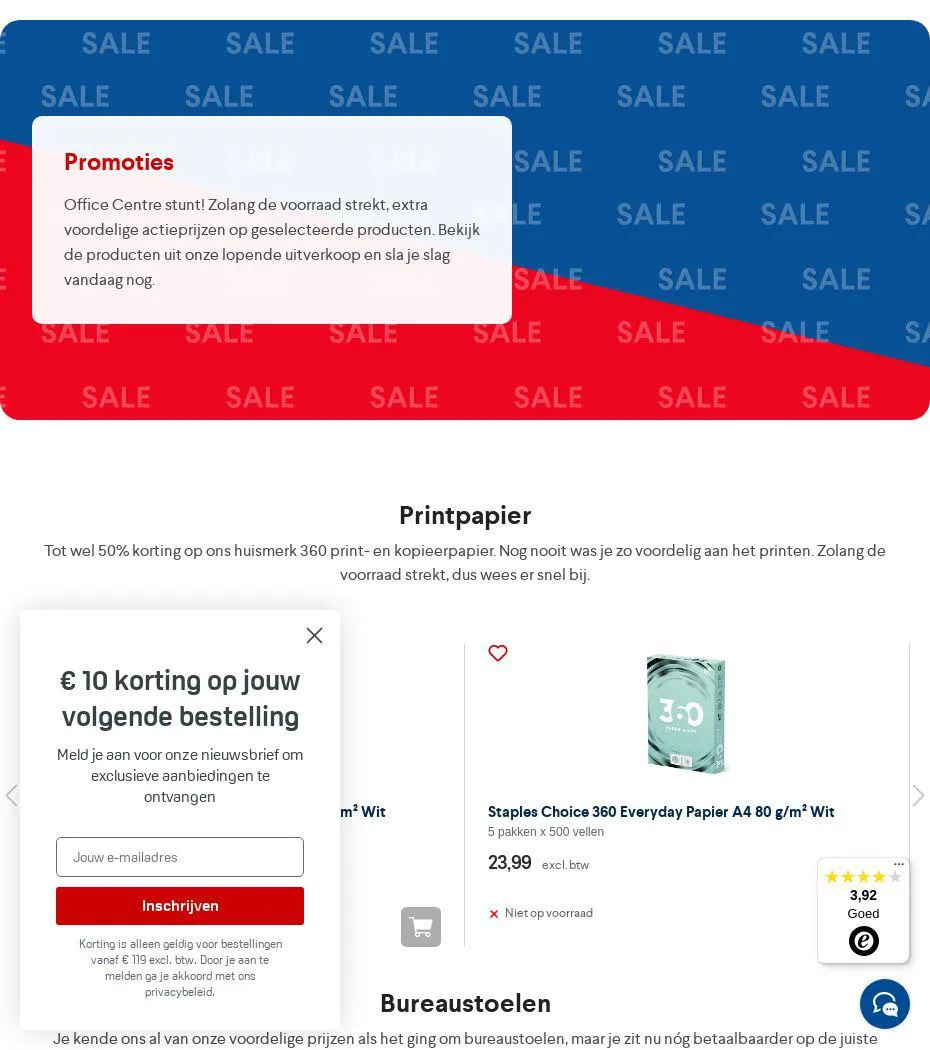 Office Centre Actuele folder van 18 september tot 1 oktober 2023 - Folder pagina 1