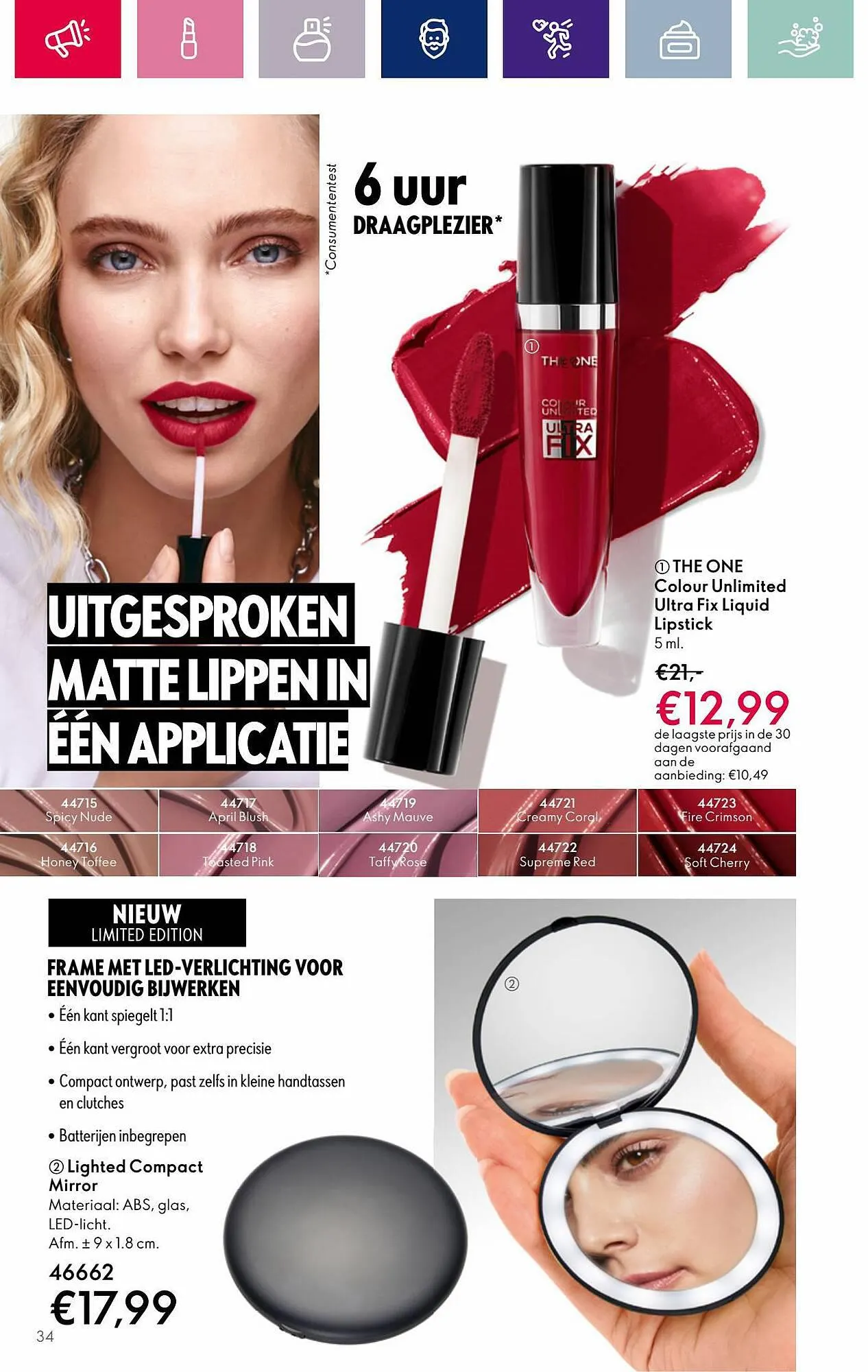 Oriflame folder van 25 oktober tot 7 november 2023 - Folder pagina 34