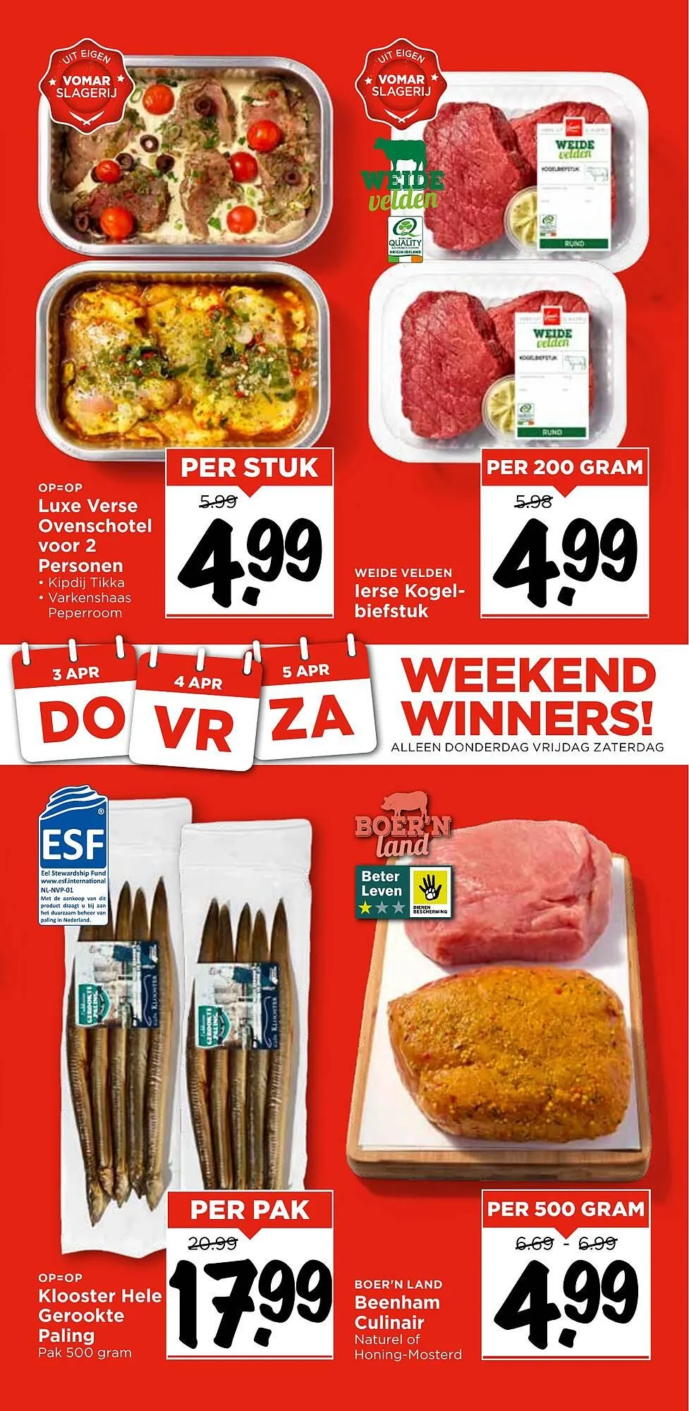 Vomar folder van 30 maart tot 5 april 2025 - Folder pagina 40