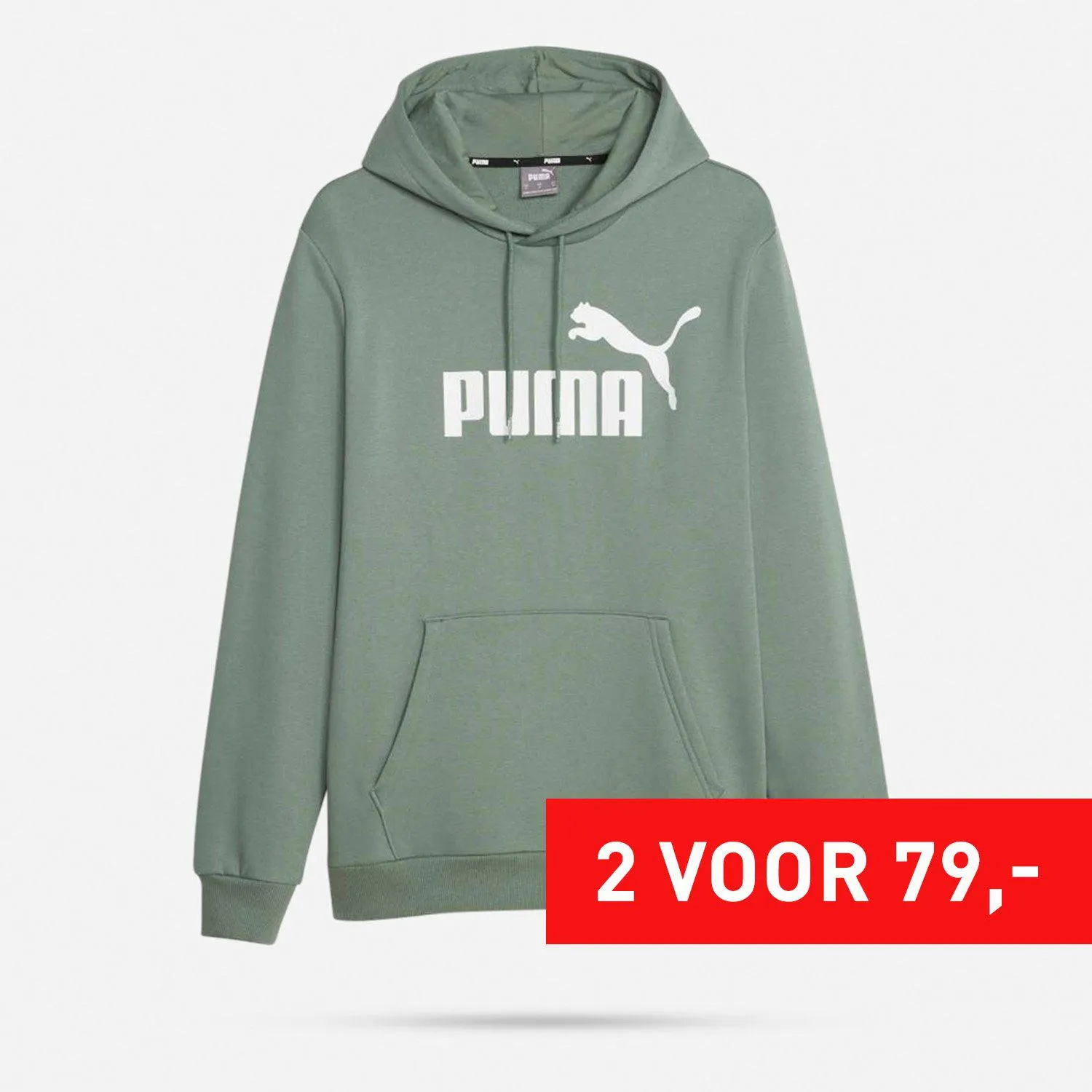 PUMA Ess Big Logo Hoodie Heren