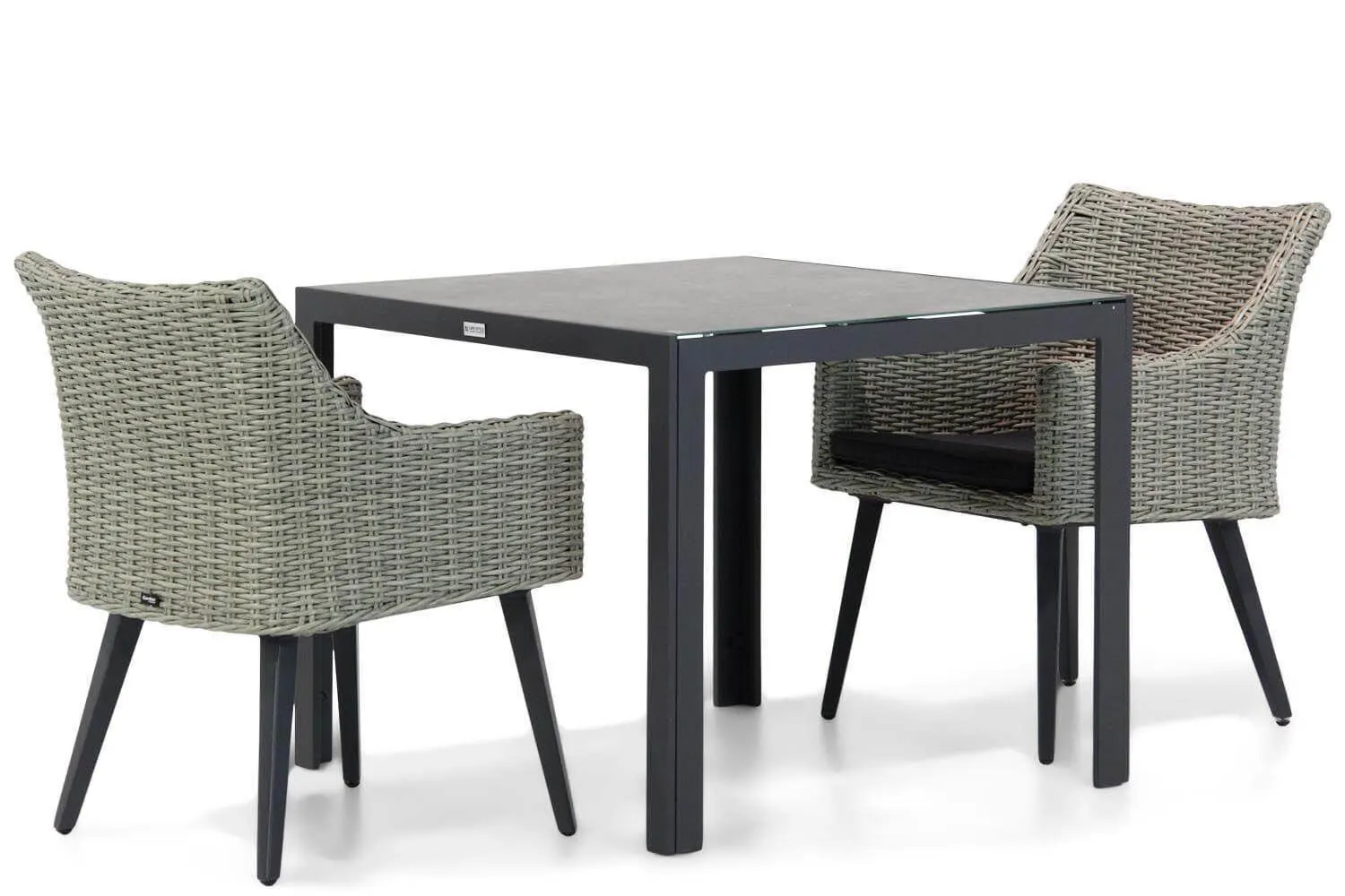 Garden Collections Milton/Varano 90 cm dining tuinset 3-delig