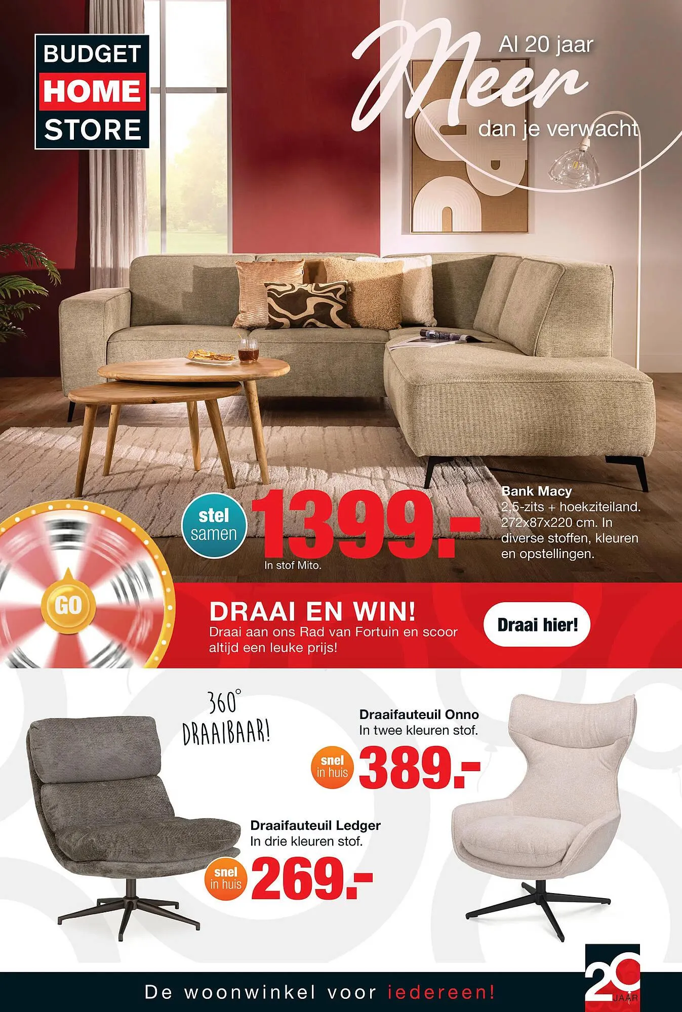 Budget Home Store folder van 30 maart tot 26 april 2026 - Folder pagina 1