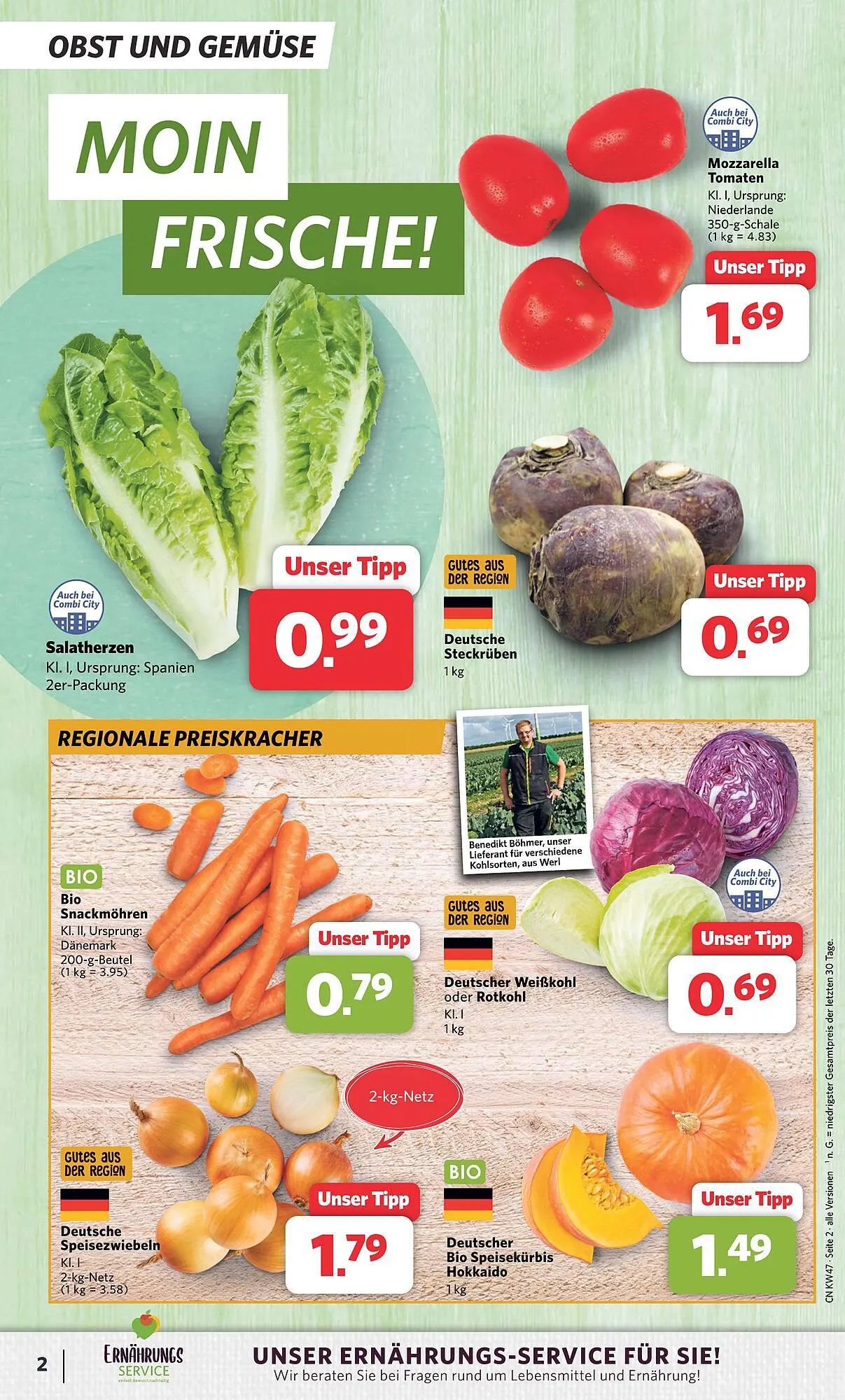 Combi Markt DE folder van 20 november tot 25 november 2023 - Folder pagina 2