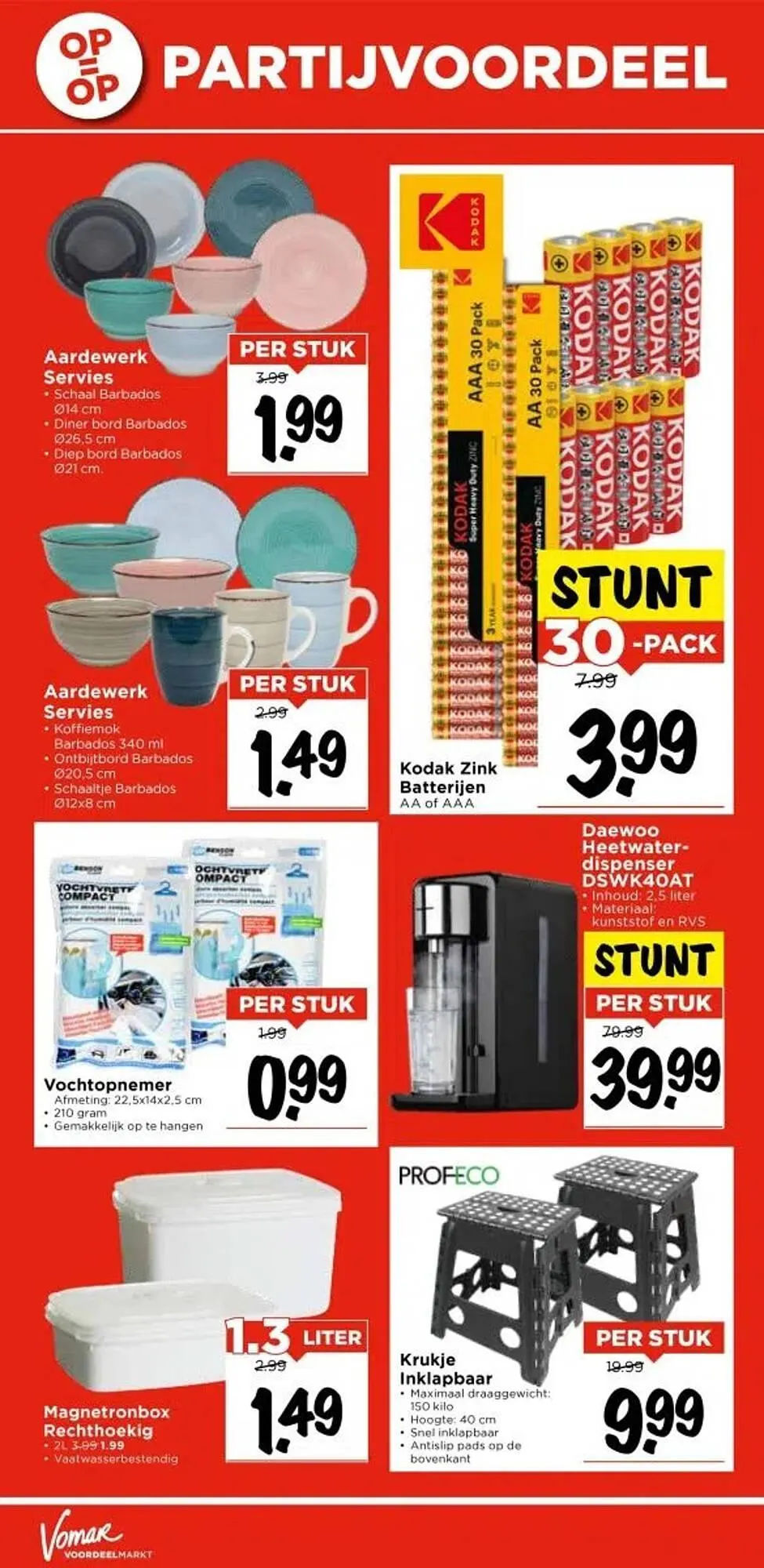 Vomar Voordeelmarkt folder van 23 oktober tot 25 oktober 2025 - Folder pagina 45