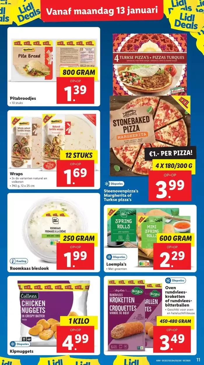 Topdeals en kortingen van 9 januari tot 22 januari 2025 - Folder pagina 13