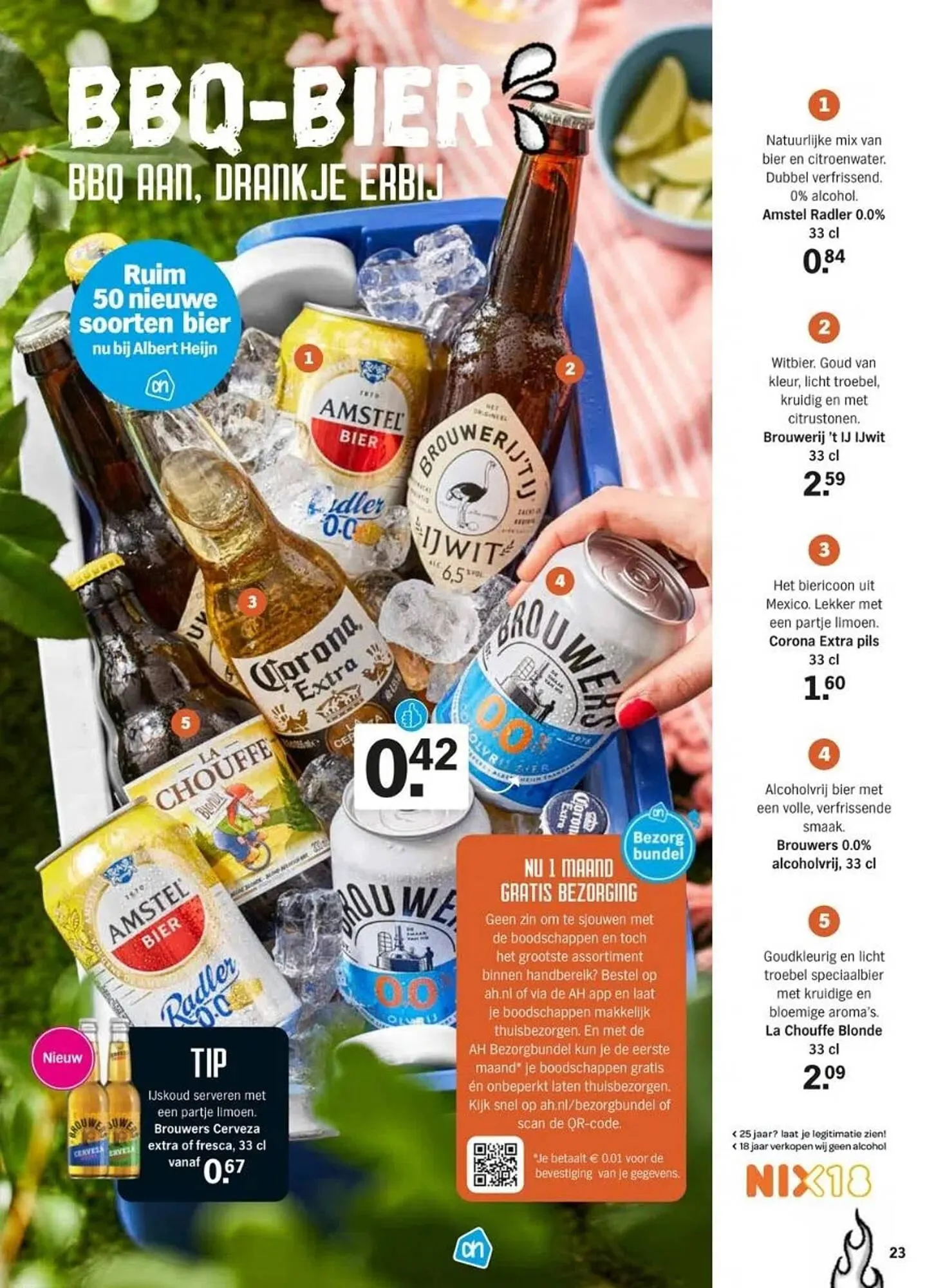 Albert Heijn BBQ folder van 12 mei tot 31 augustus 2023 - Folder pagina 20