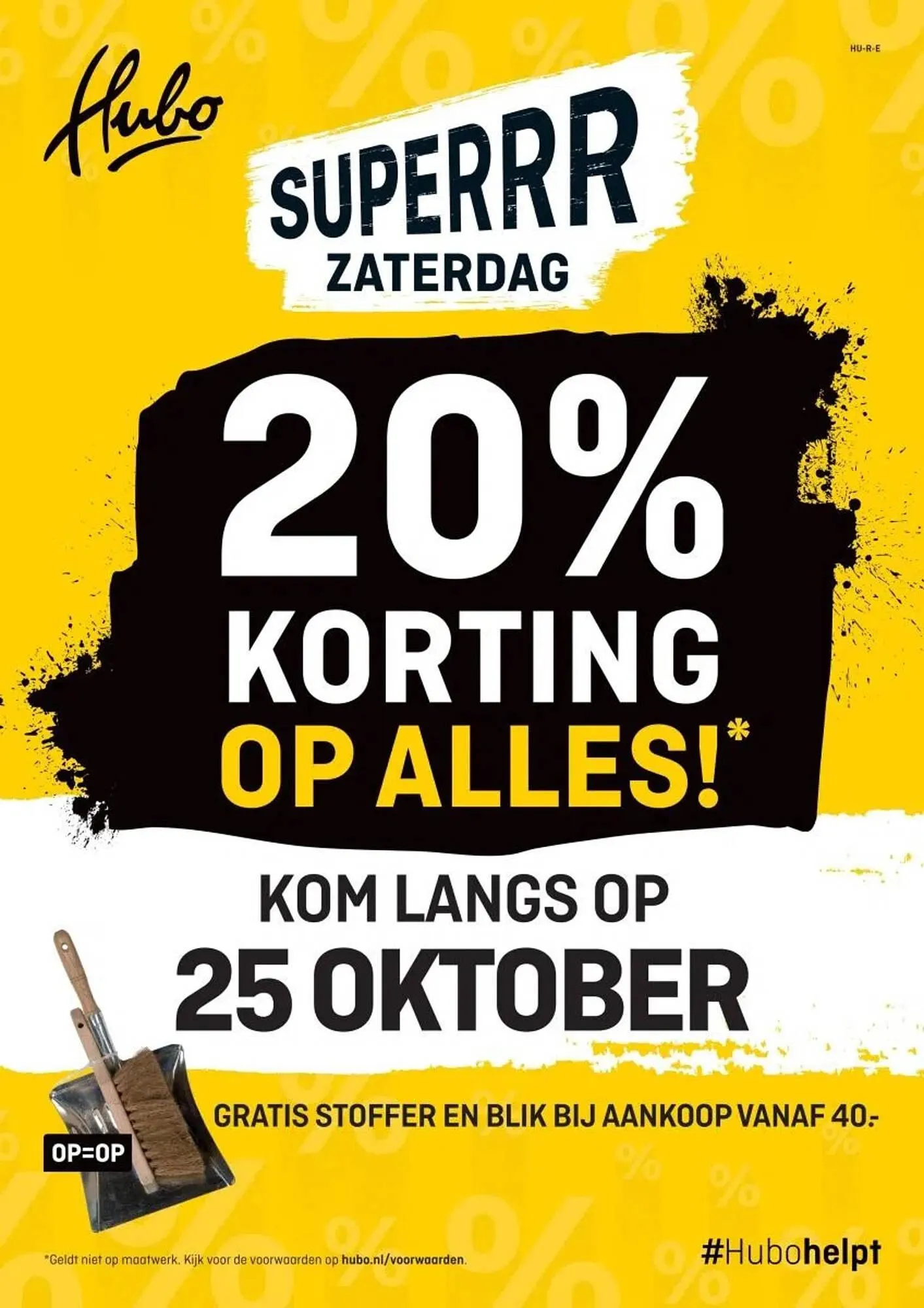 Hubo folder van 20 oktober tot 25 oktober 2025 - Folder pagina 1