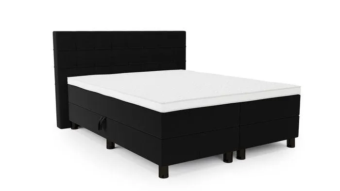 Aanbieding Boxspring Compleet Rens - zwart