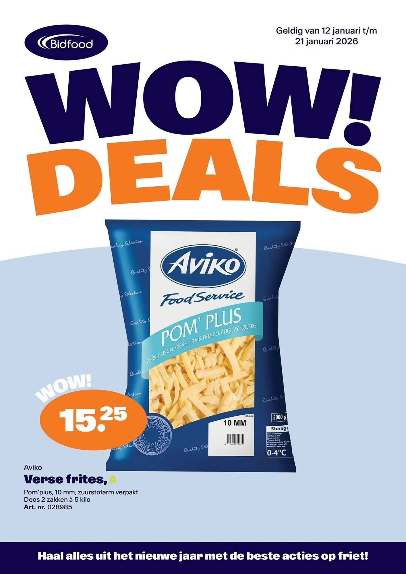 Bidfood folder van 12 januari tot 21 januari 2026 - Folder pagina 1