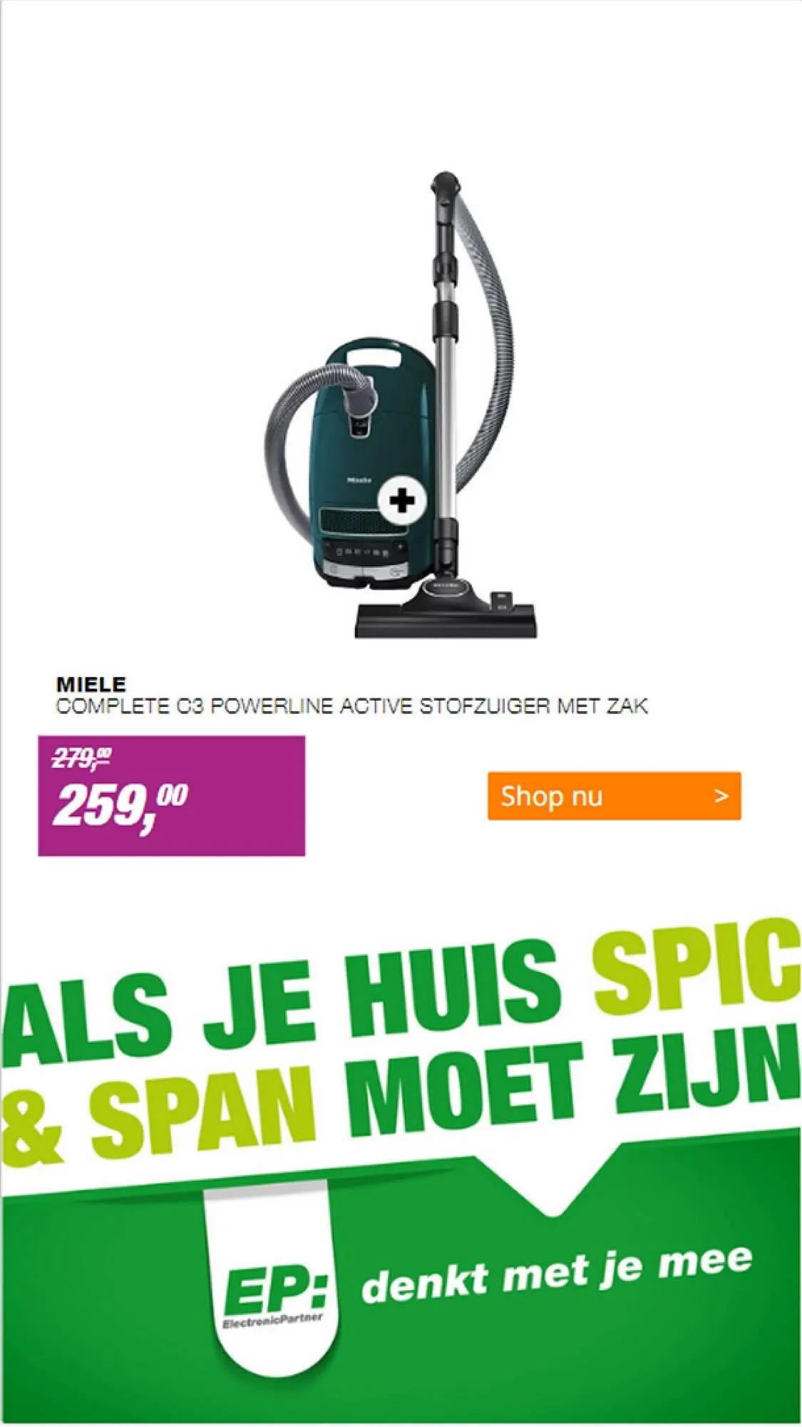 EP folder van 16 maart tot 22 maart 2026 - Folder pagina 1