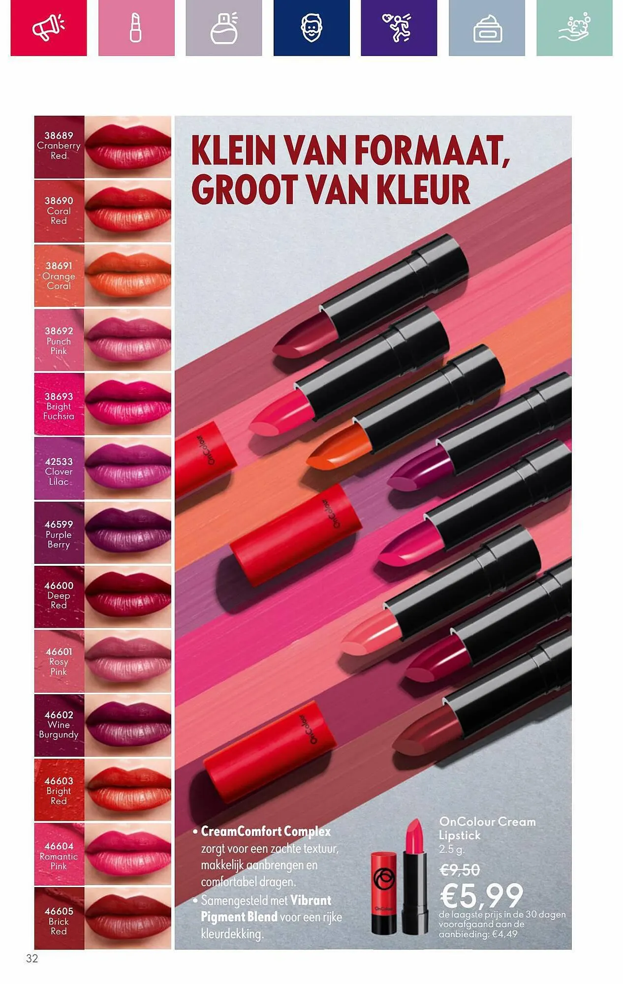 Oriflame folder van 25 oktober tot 7 november 2023 - Folder pagina 32
