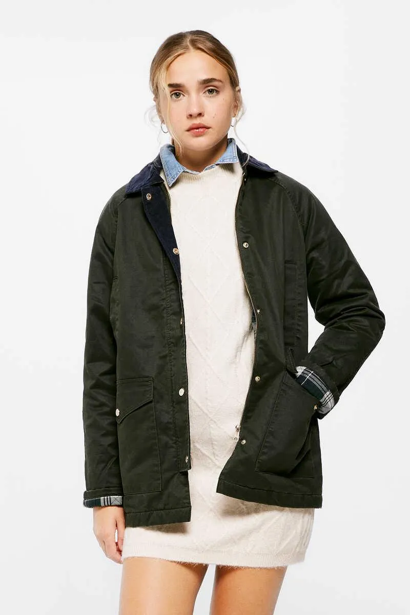 Parka Verde Encerada