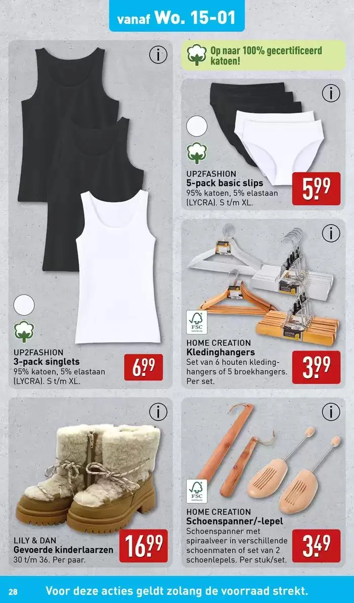 Exclusieve deals en koopjes van 9 januari tot 16 januari 2025 - Folder pagina 28