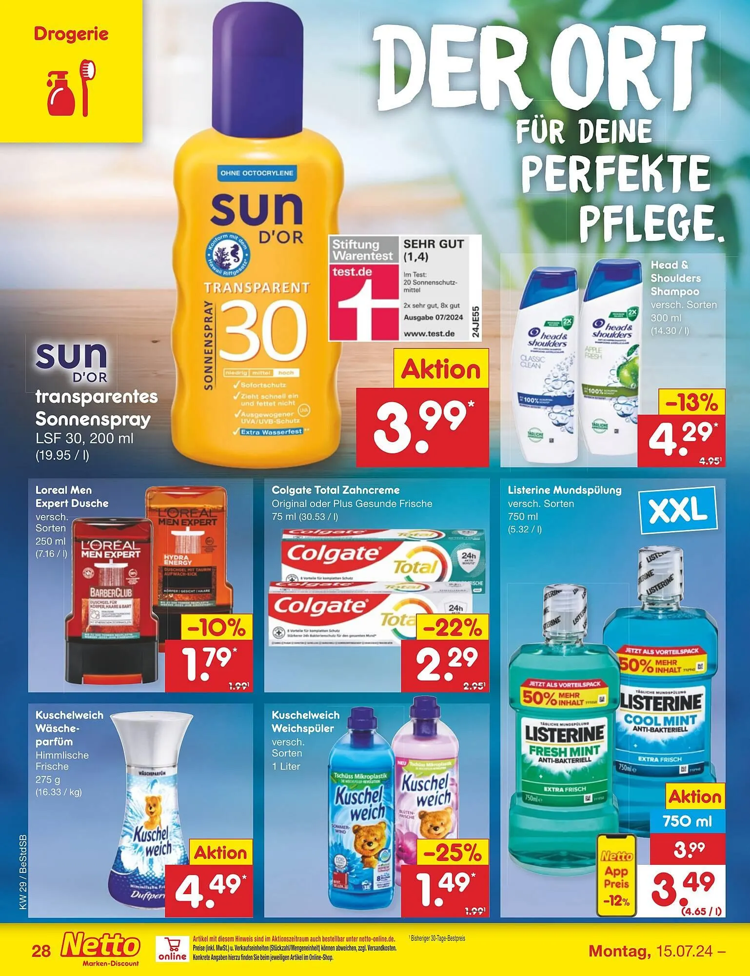 Netto Marken-Discount DE folder van 15 juli tot 20 juli 2024 - Folder pagina 32