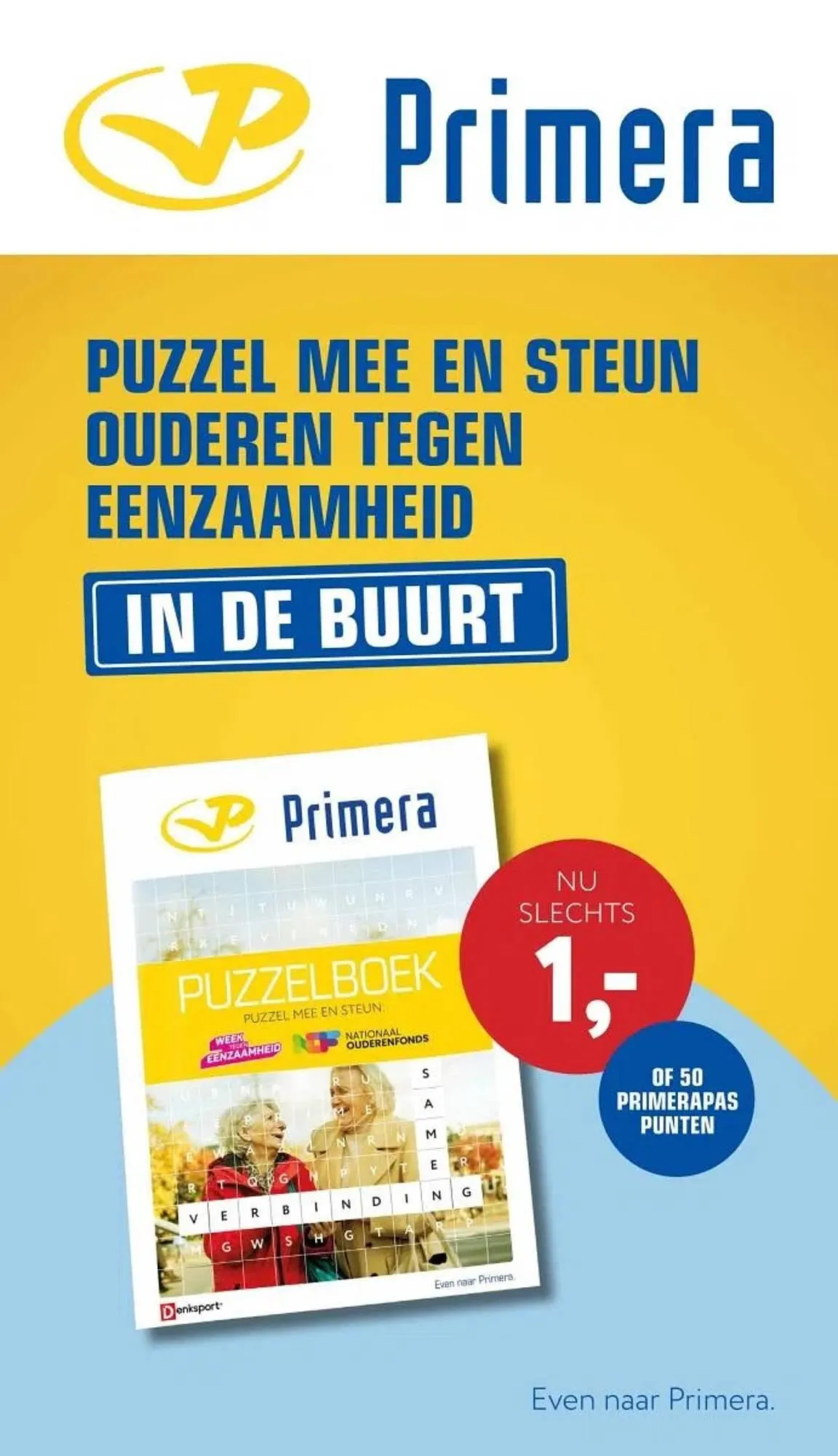 Primera folder van 28 september tot 19 oktober 2025 - Folder pagina 1