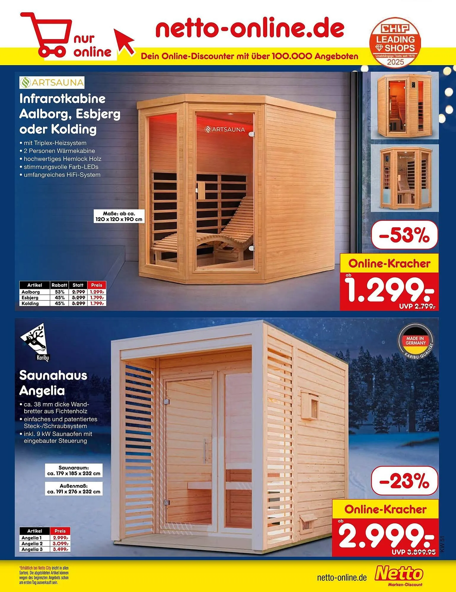 Netto Marken-Discount DE folder van 15 december tot 20 december 2025 - Folder pagina 57