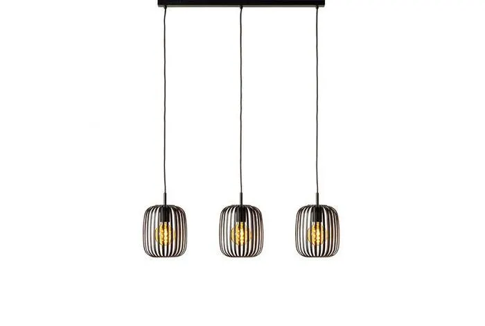 Feelings Hanglamp Carei 3-Lichts Zwart