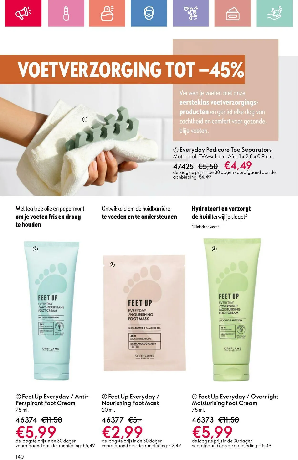Oriflame Actuele folder van 24 augustus tot 7 september 2025 - Folder pagina 140