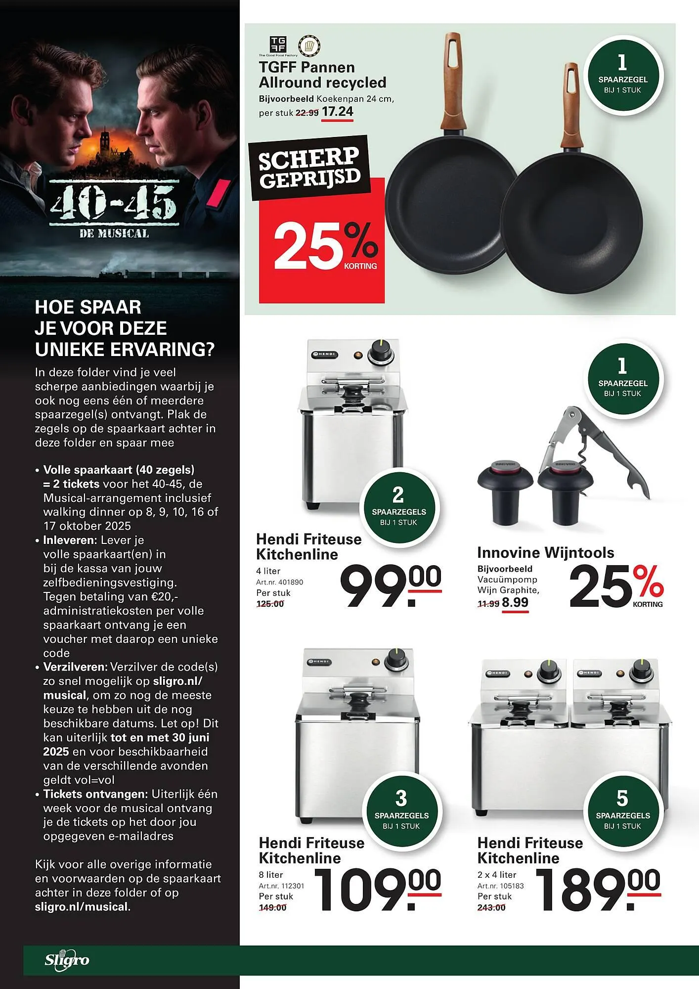 Sligro folder van 5 juni tot 23 juni 2025 - Folder pagina 54