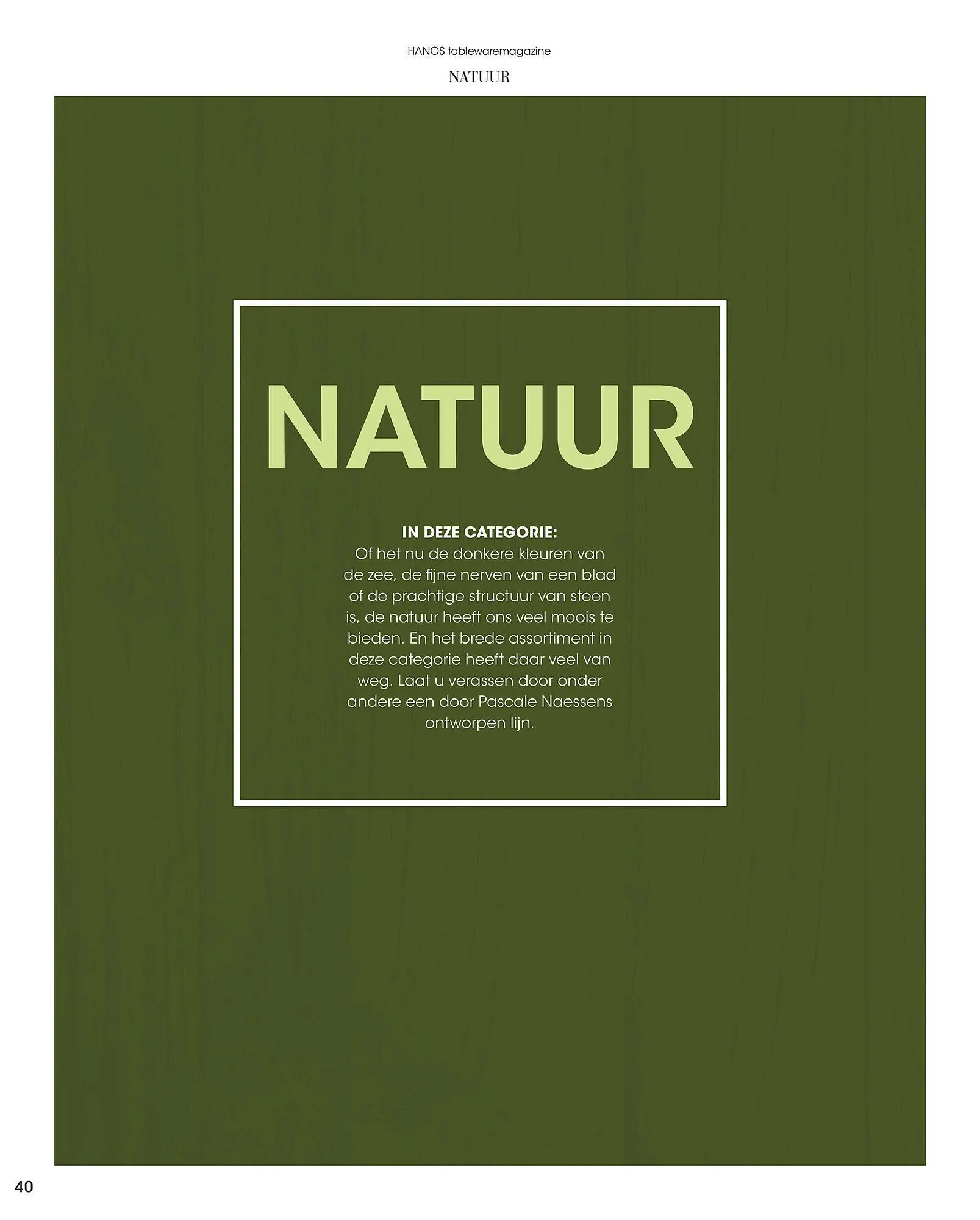 HANOS folder van 1 september tot 31 december 2025 - Folder pagina 40