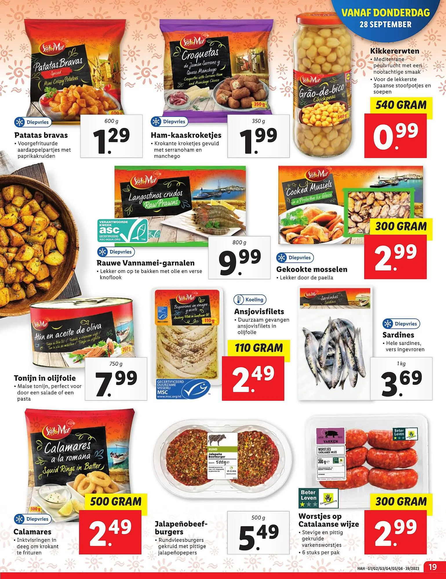 Lidl folder van 25 september tot 1 oktober 2023 - Folder pagina 19