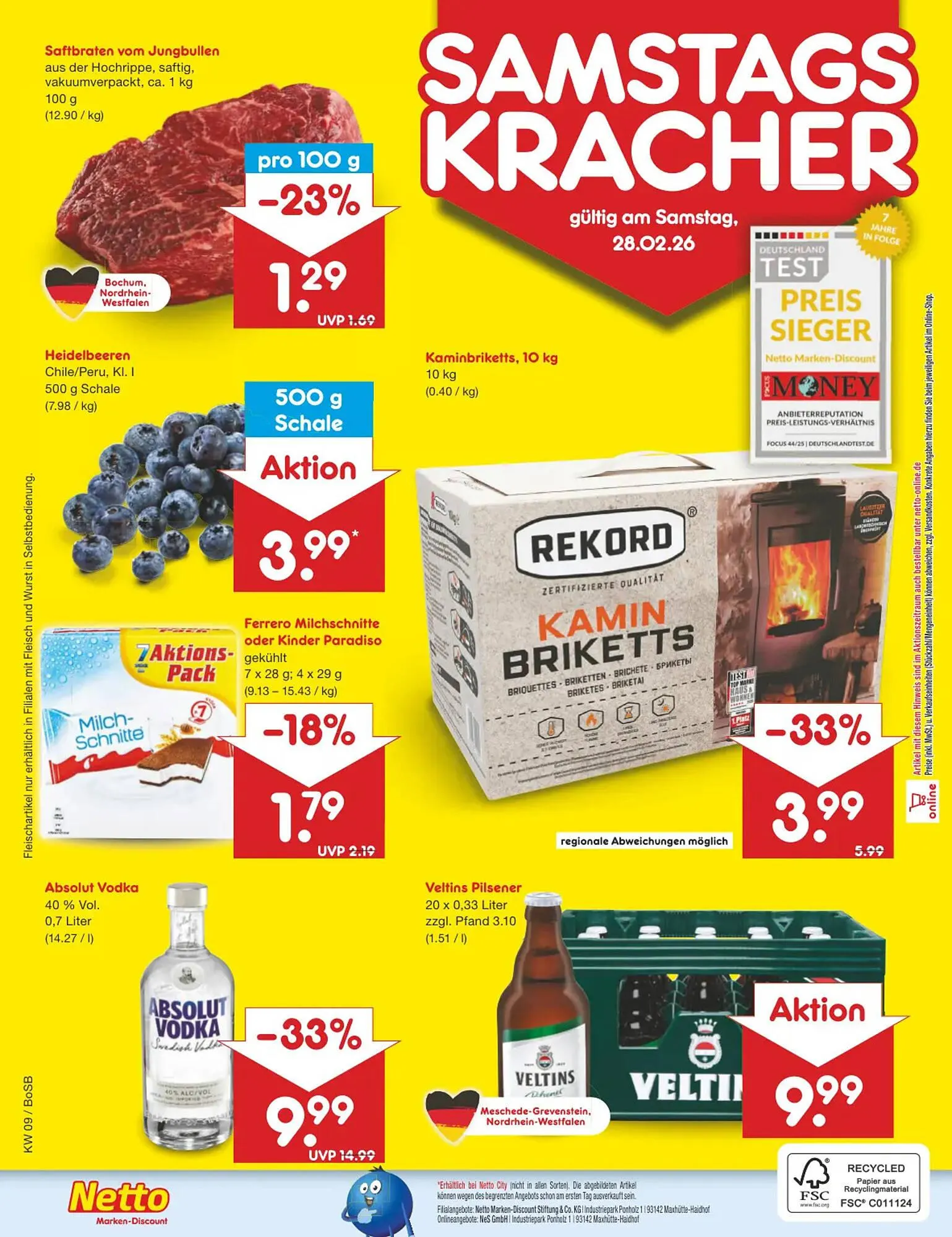 Netto Marken-Discount DE folder van 23 februari tot 28 februari 2026 - Folder pagina 56