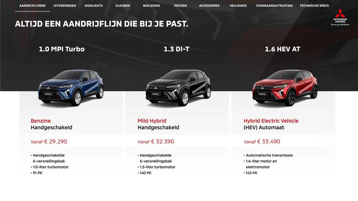 Mitsubishi Asx van 3 juli tot 3 juli 2025 - Folder pagina 3