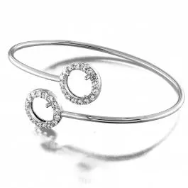 MY iMenso pura bangle with cz small 18cm